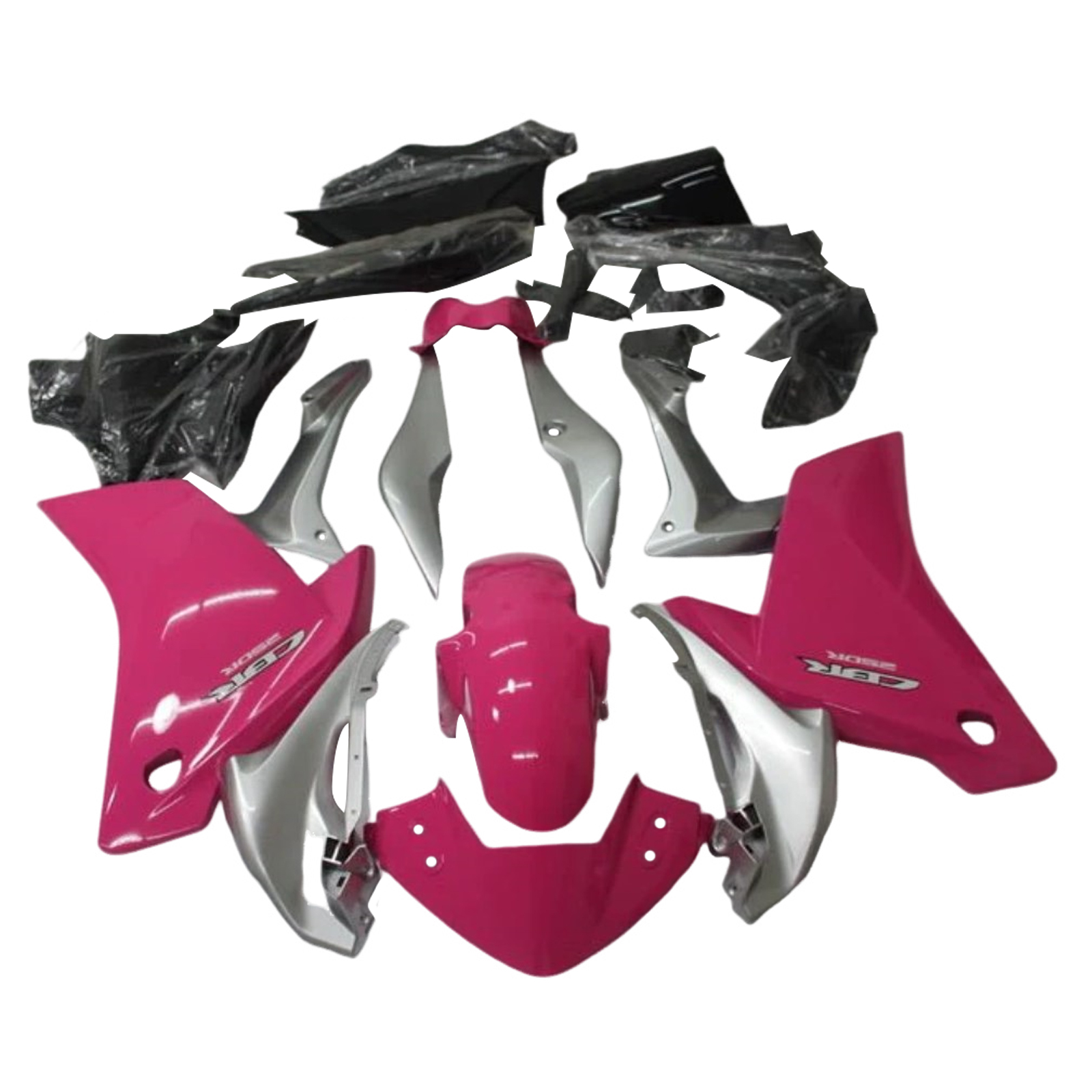2011-2015 Honda CBR250R Injection Fairing Kit Bodywork Plastic ABS Amotopart Fairing #114