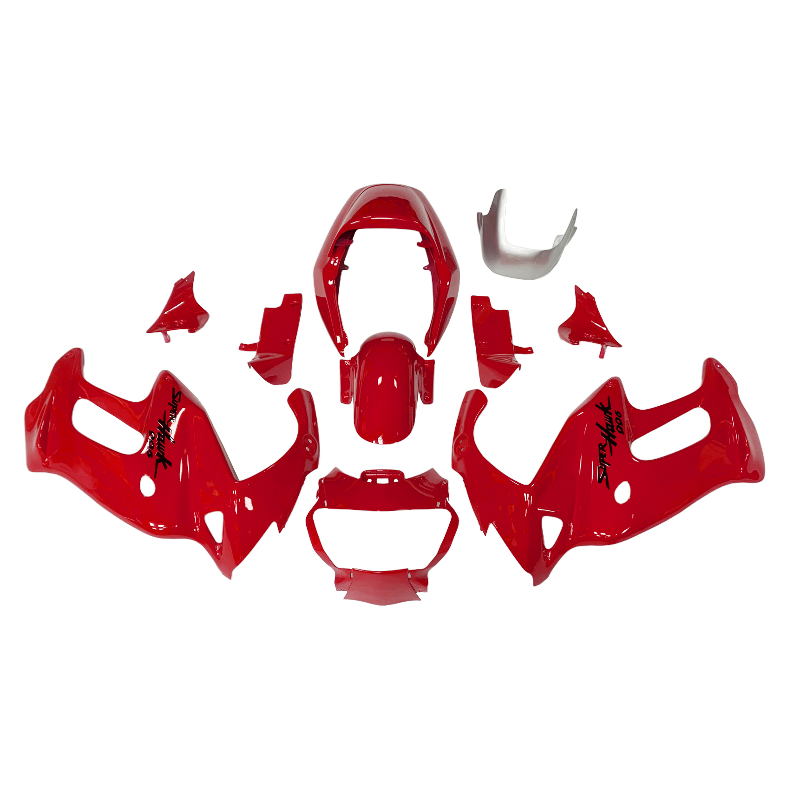 1997-2005 Honda VTR1000F Injection Fairing Kit Bodywork Plastic ABS Amotopart Fairing  #108