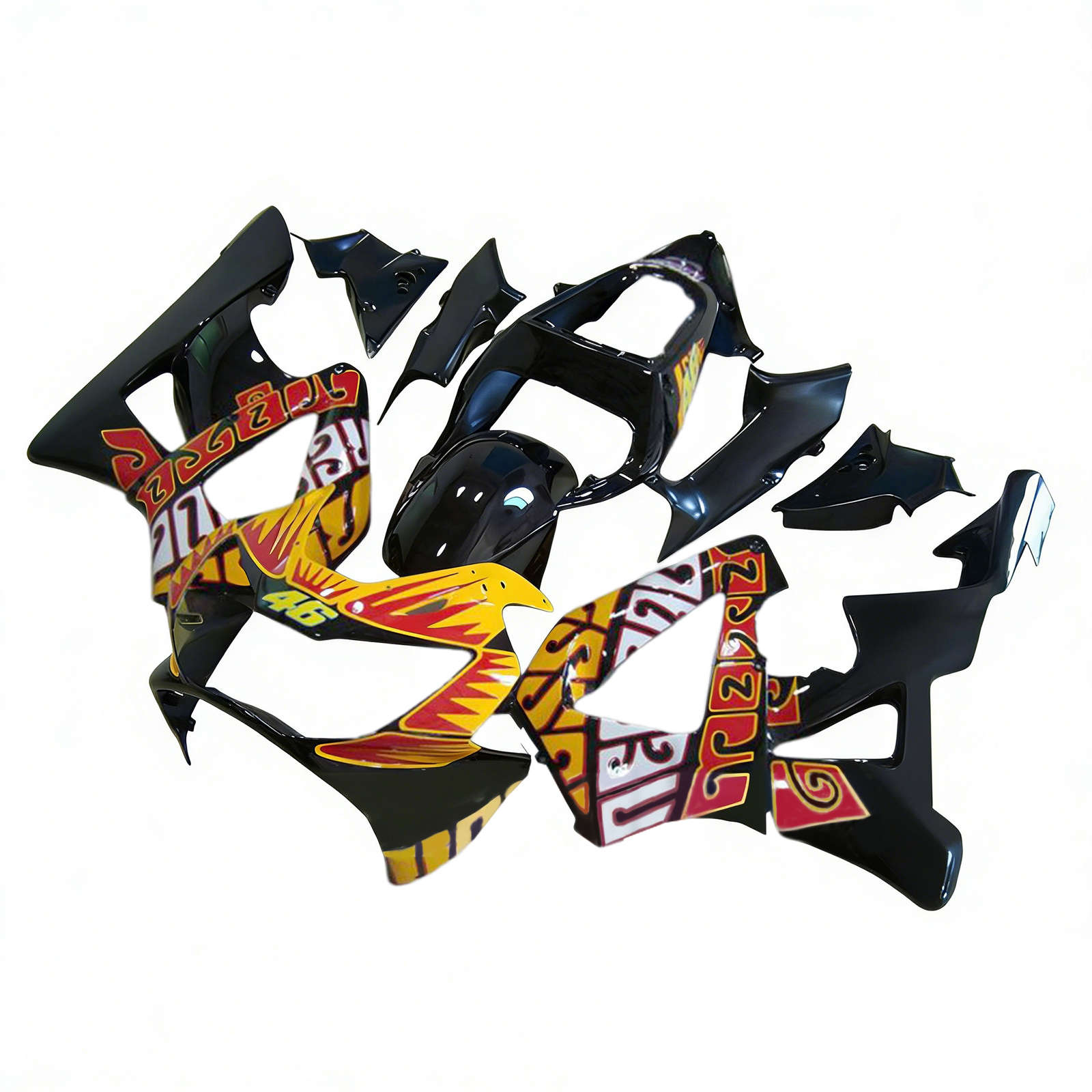 Injection Fairing Kit Bodywork Plastic ABS For Honda CBR929RR 2000-2001