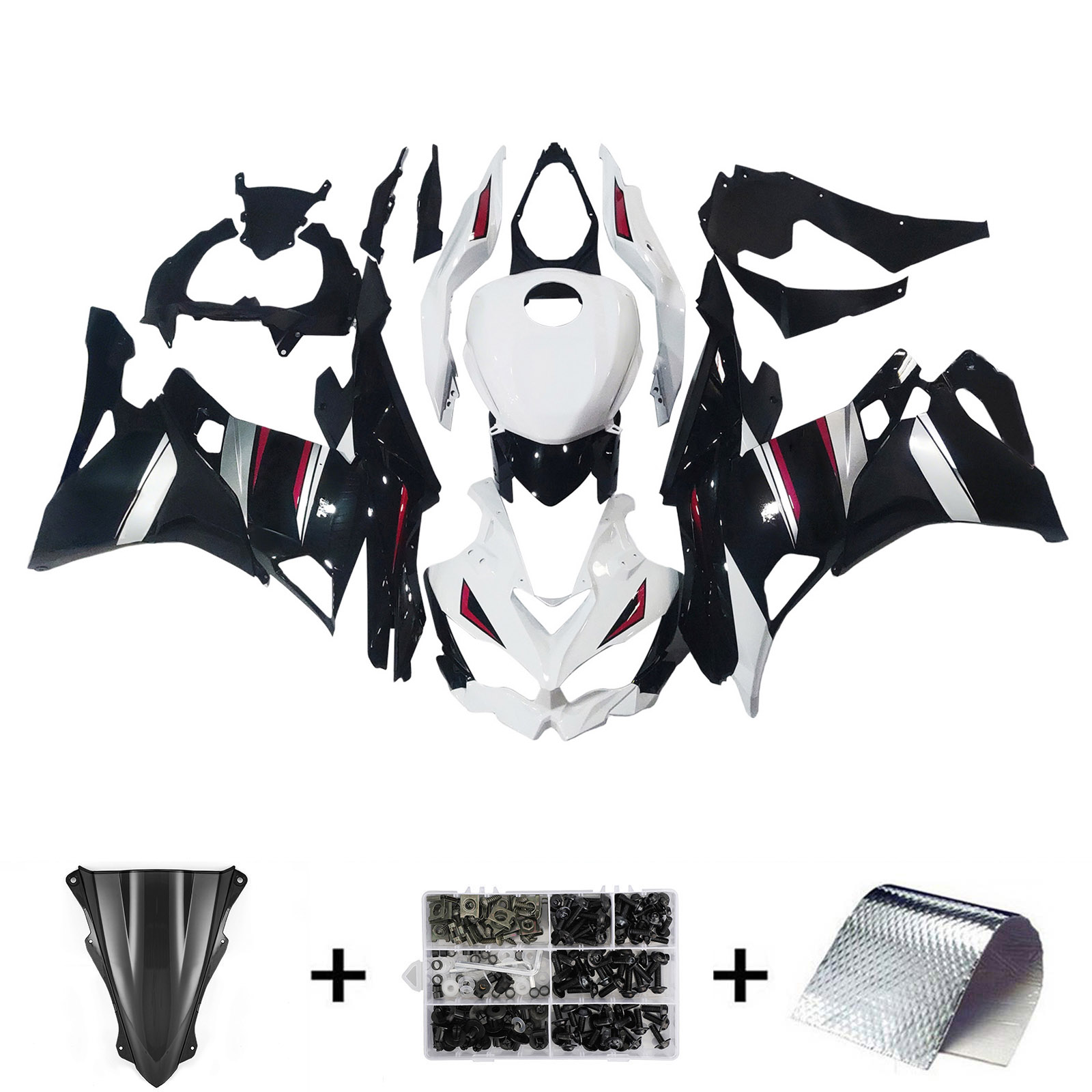 2019-2025 Kawasaki Ninja ZX-25R ZX-4R ZX-4RR Injection Fairing Kit Amotopart Fairing #145