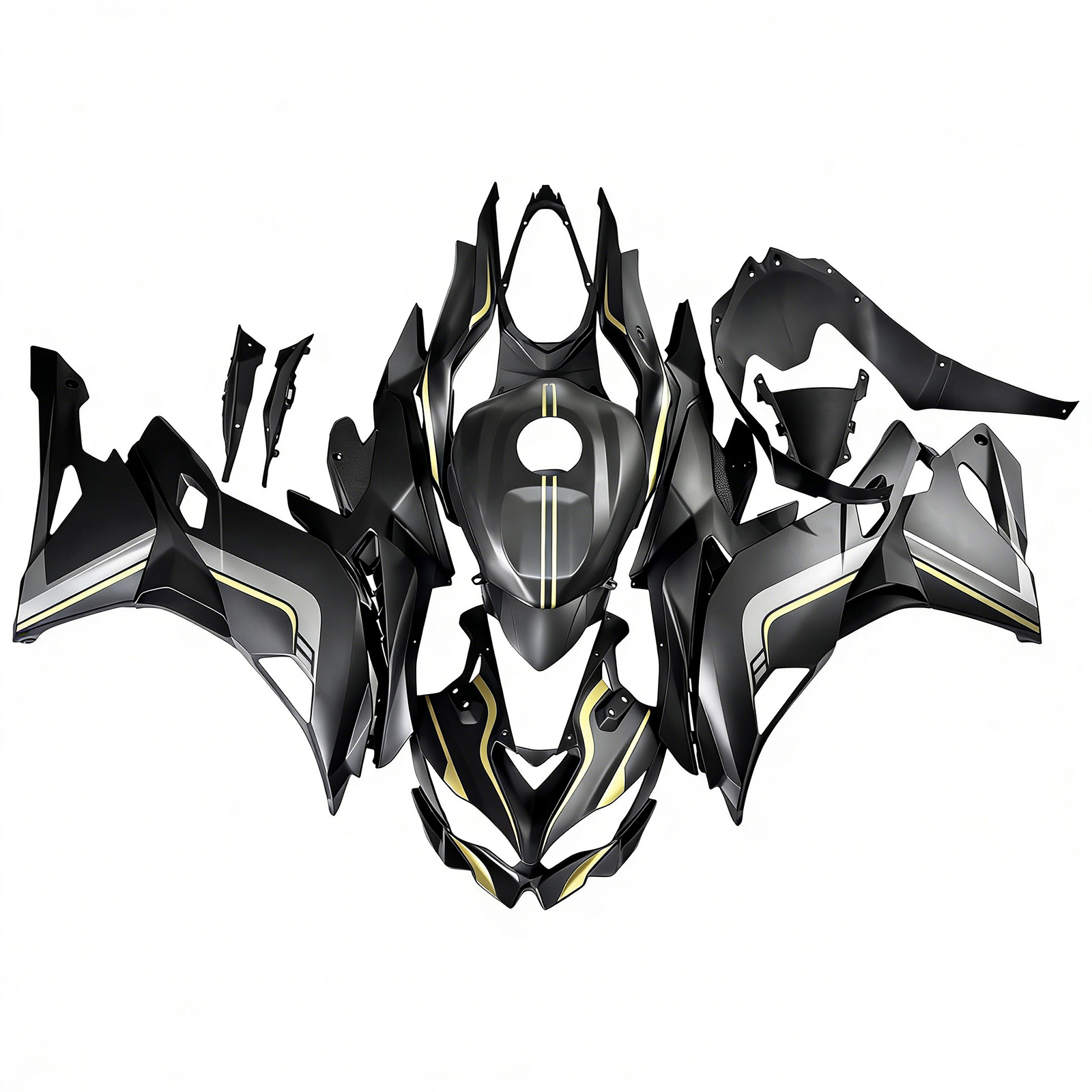 Injection Fairing Kit fit For Kawasaki Ninja ZX-25R ZX-4R ZX-4RR 2019-2026