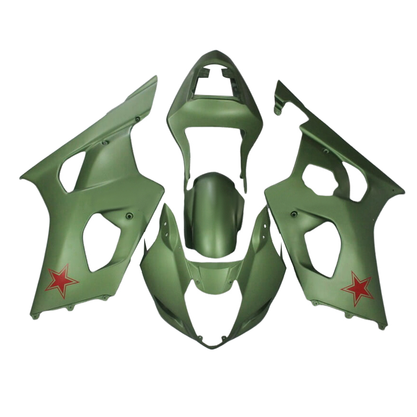 2003-2004 Suzuki GSXR1000 K3 Injection Fairing Kit Bodywork Plastic ABS Amotopart Fairing #138