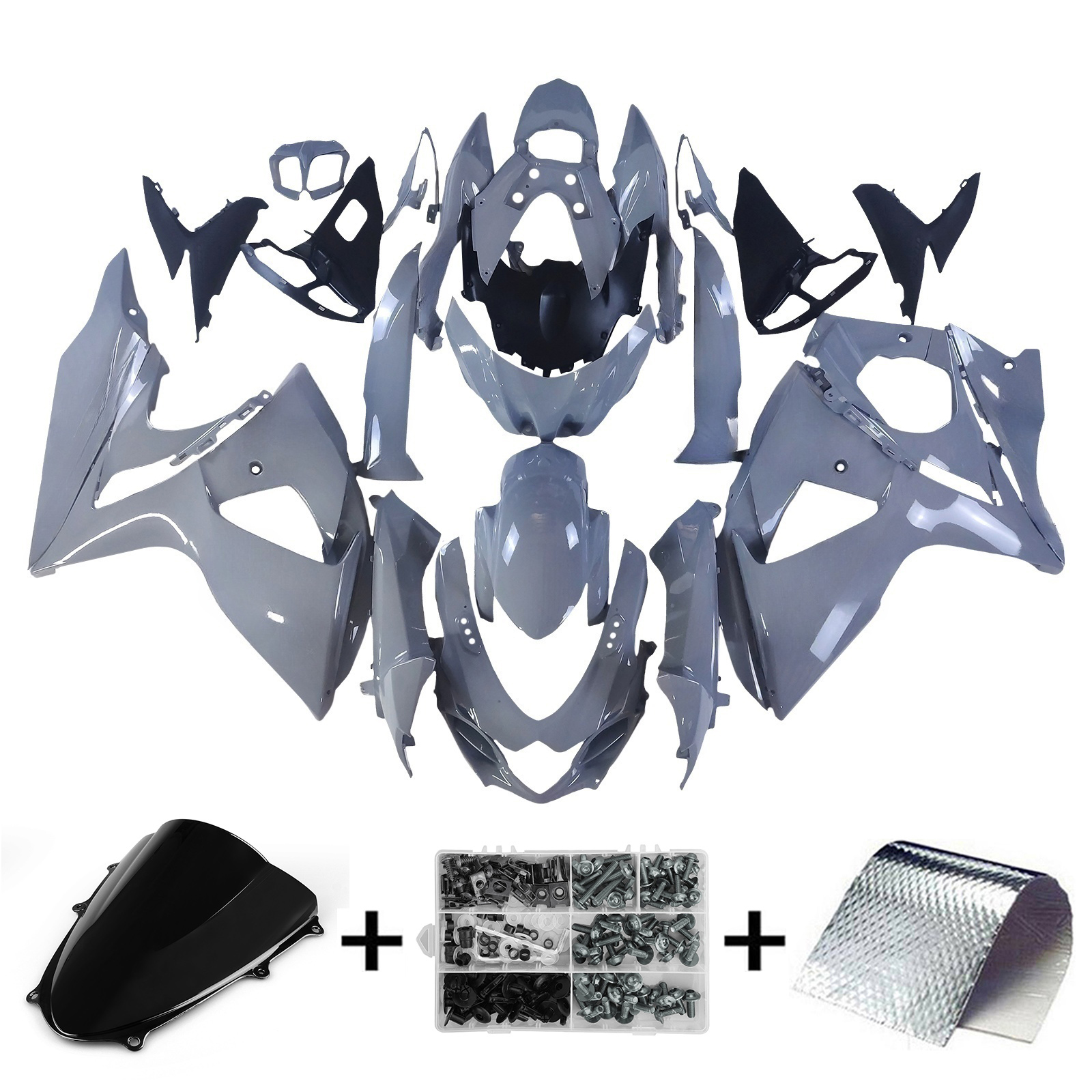 2009-2016 Suzuki GSXR1000 K9 Injection Fairing Kit Bodywork Plastic ABS Amotopart Fairing #143