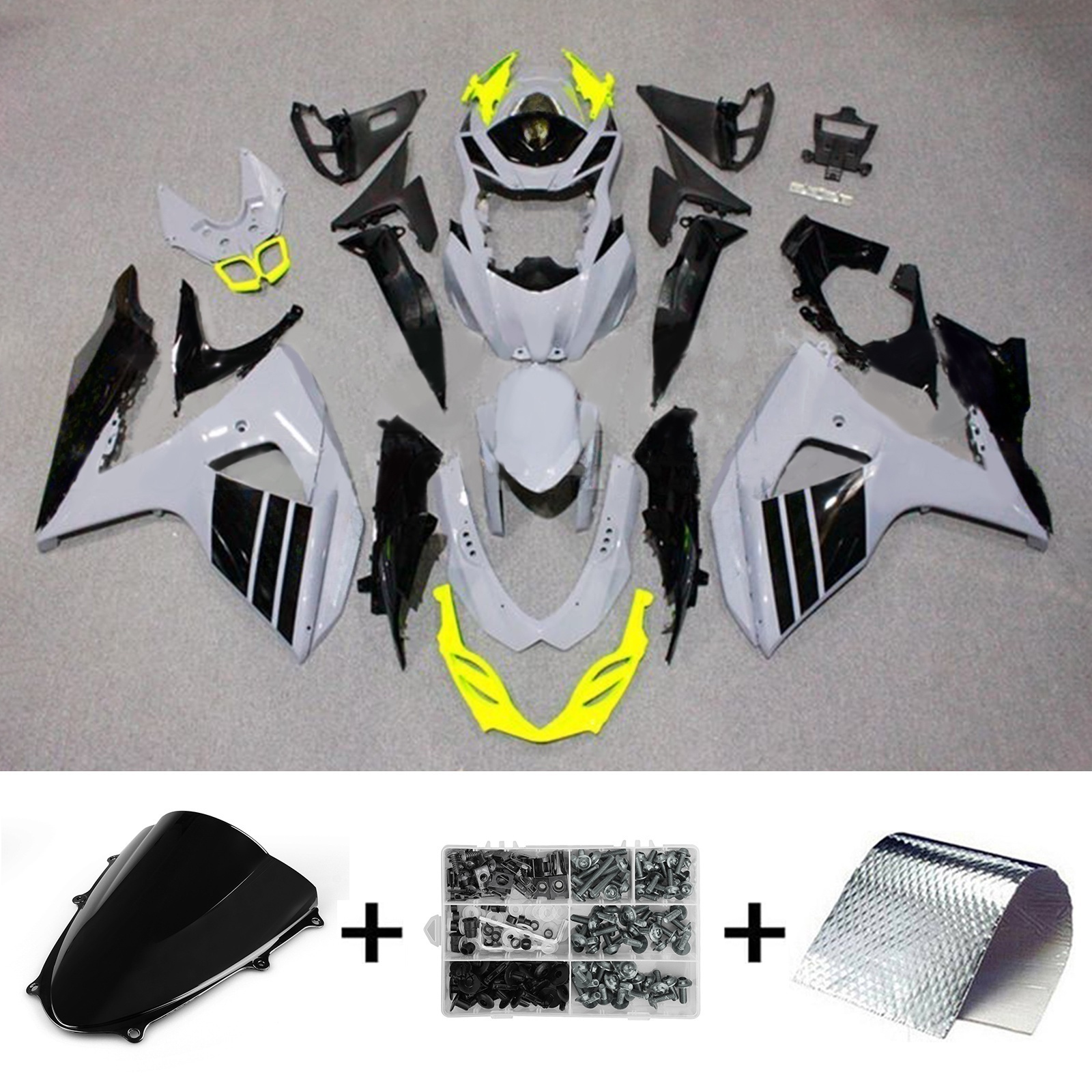 2009-2016 Suzuki GSXR1000 K9 Injection Fairing Kit Bodywork Plastic ABS Amotopart Fairing #151