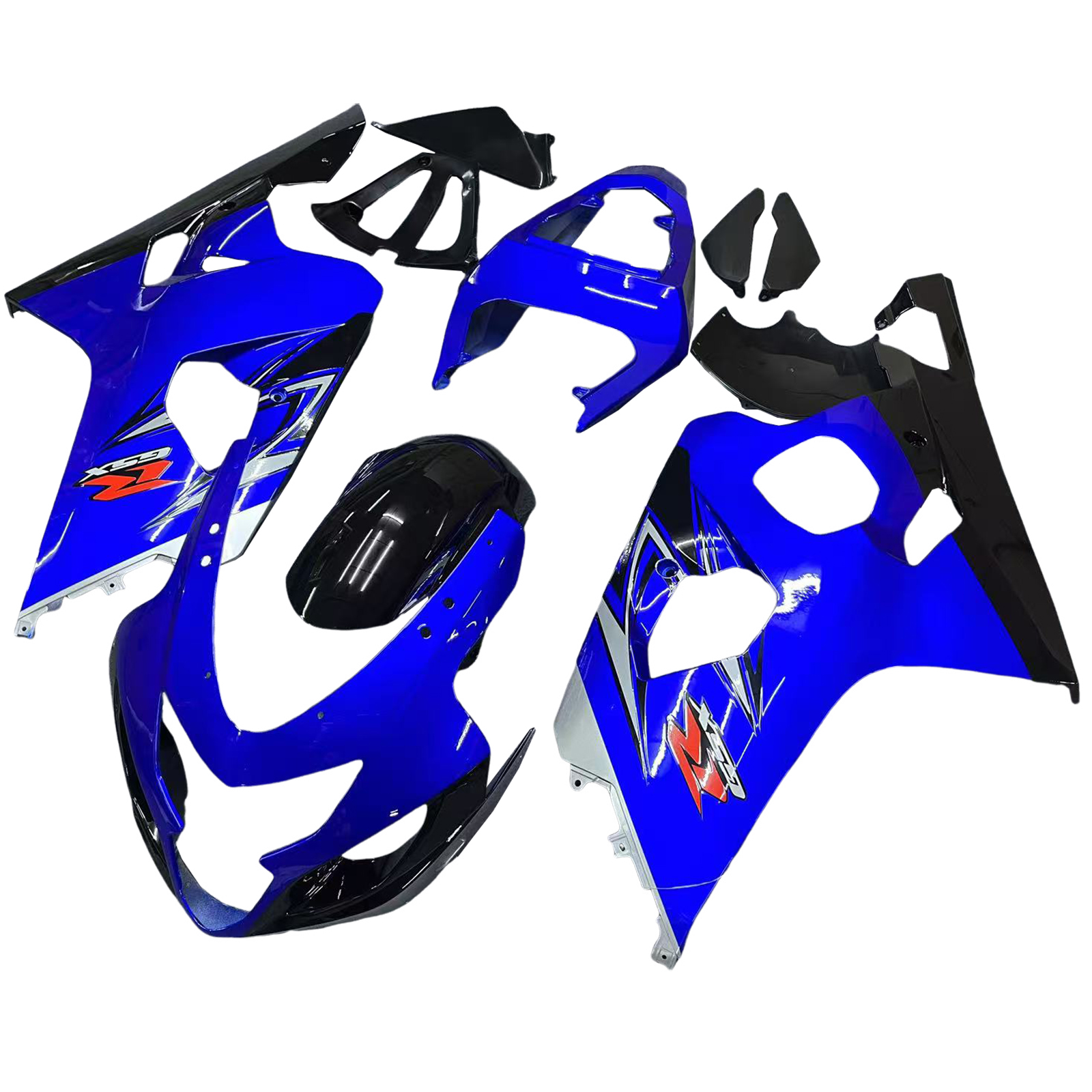 2004-2005 Suzuki GSXR600 GSXR750 GSXR 600/750 K4 Injection Fairing Kit Bodywork Plastic ABS Amotopart Fairing #162