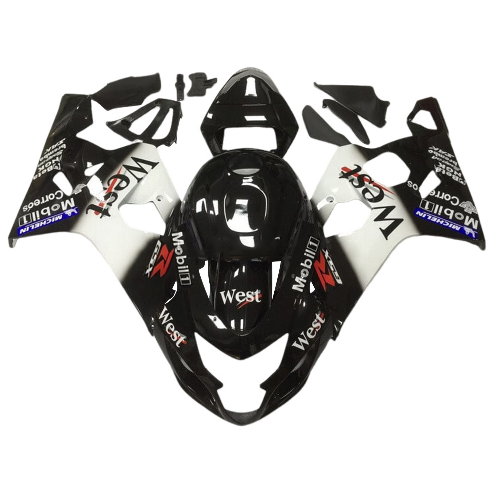 2004-2005 Suzuki GSXR600 GSXR750 GSXR 600/750 K4 Injection Fairing Kit Bodywork Plastic ABS Amotopart Fairing #170
