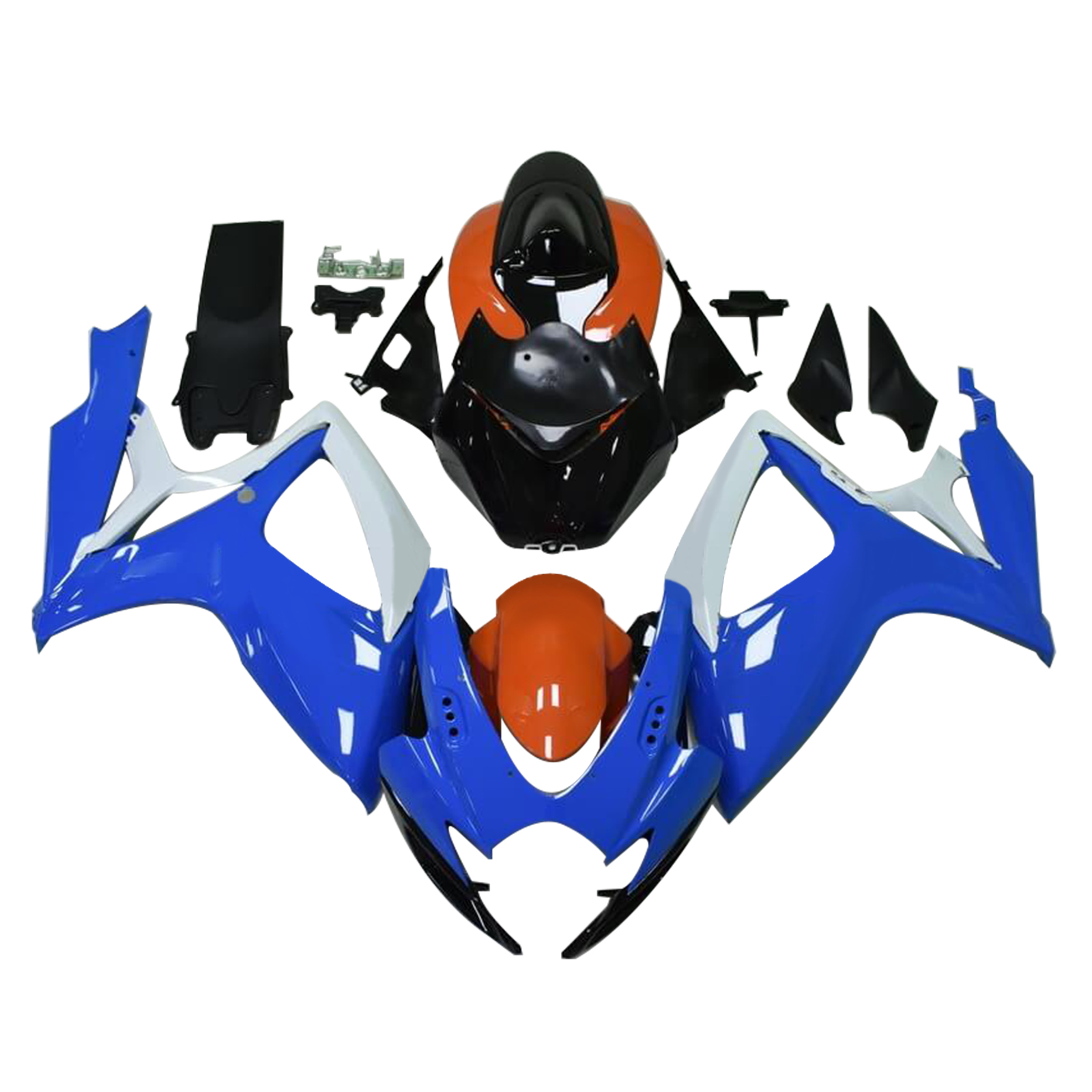 2006-2007 Suzuki GSXR600 GSXR750 GSXR 600/750 K6 Injection Fairing Kit Bodywork Plastic ABS Amotopart Fairing #198