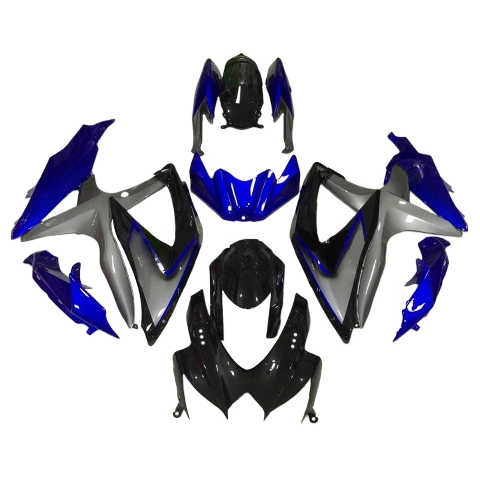 Injection Fairing Kit Bodywork Plastic ABS For Suzuki GSXR 600/750 2008-2010 K8