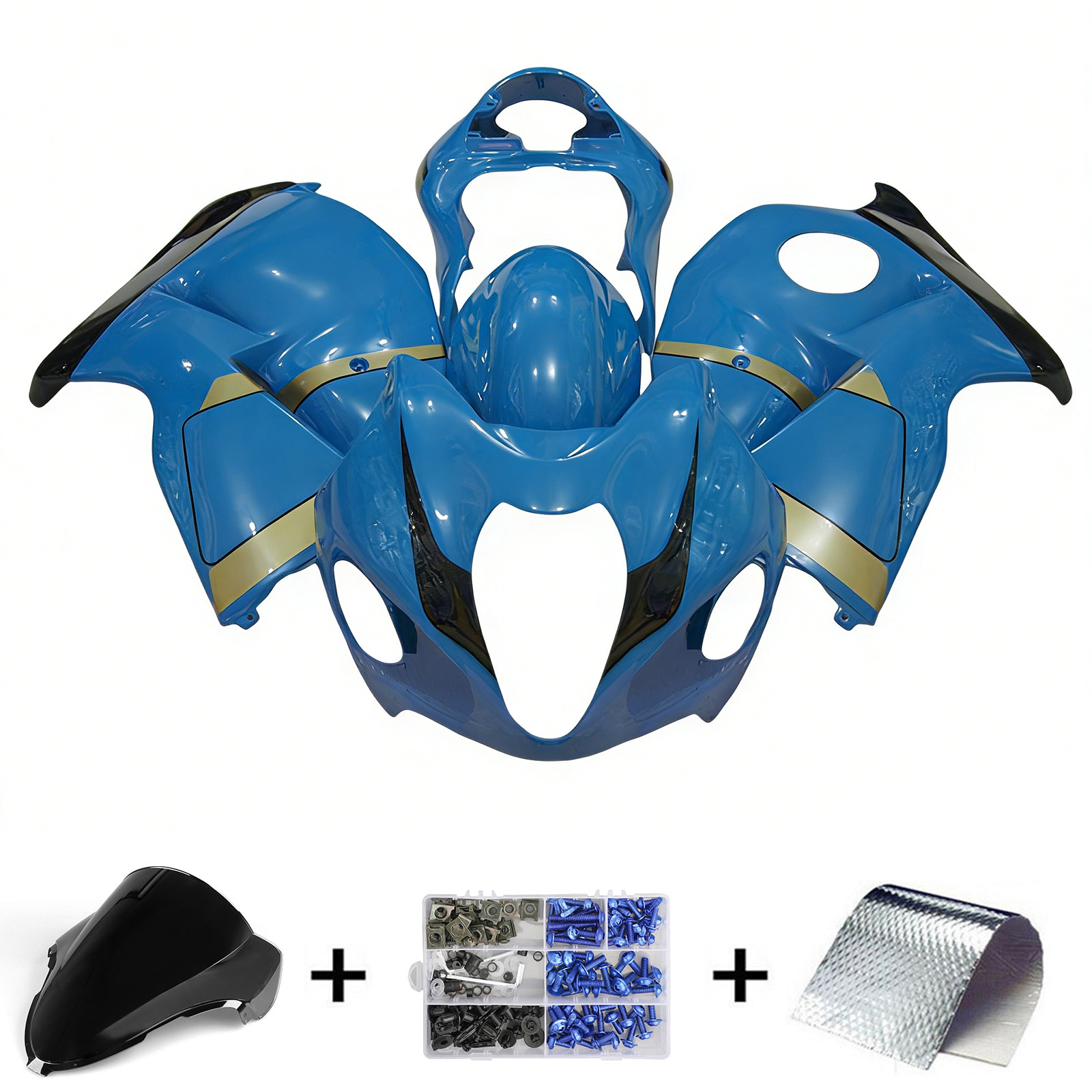 Injection Fairing Kit Bodywork Plastic ABS For Suzuki Hayabusa GSX1300R 1999-2007