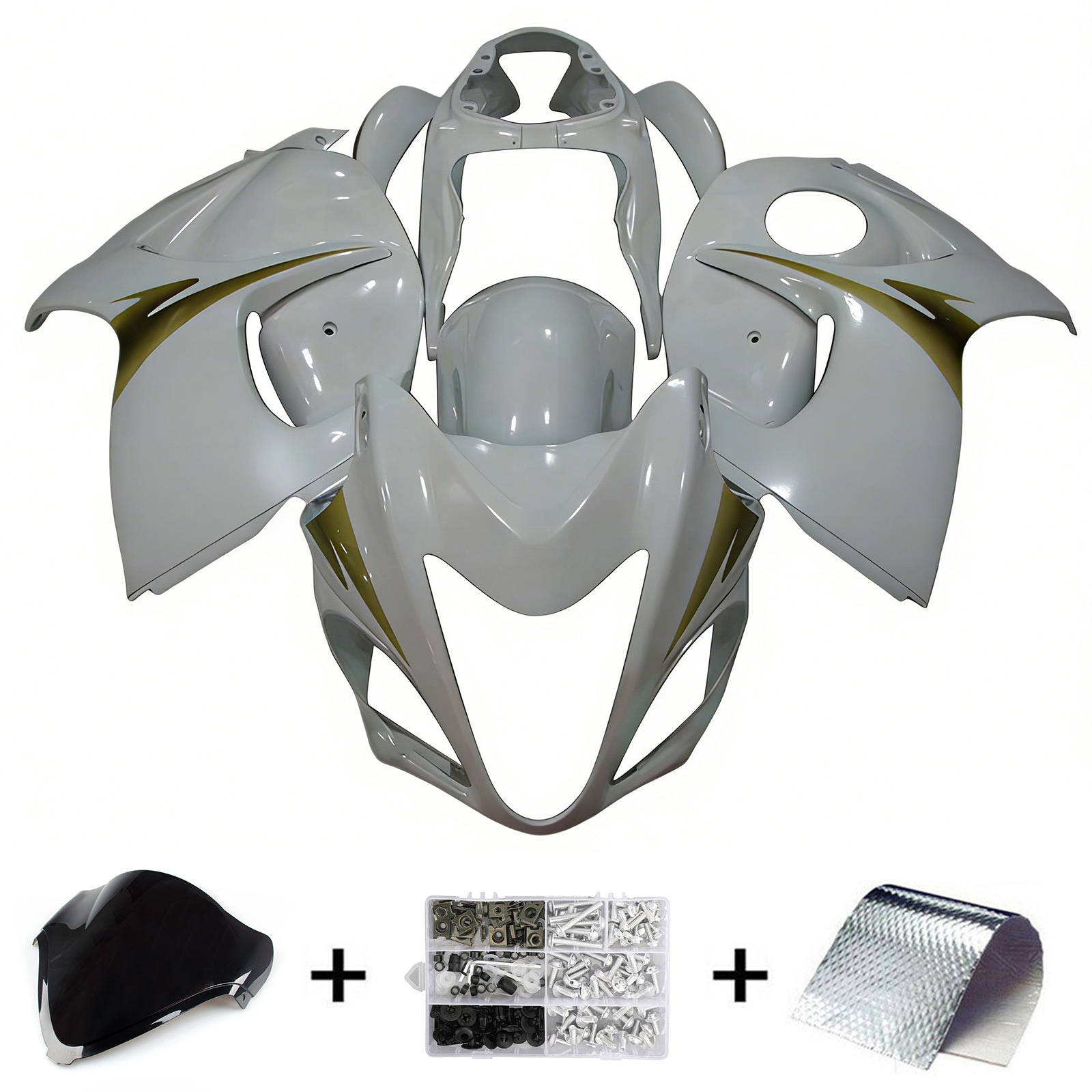 Injection Fairing Kit Bodywork Plastic ABS For Suzuki Hayabusa GSX1300R 2008-2020