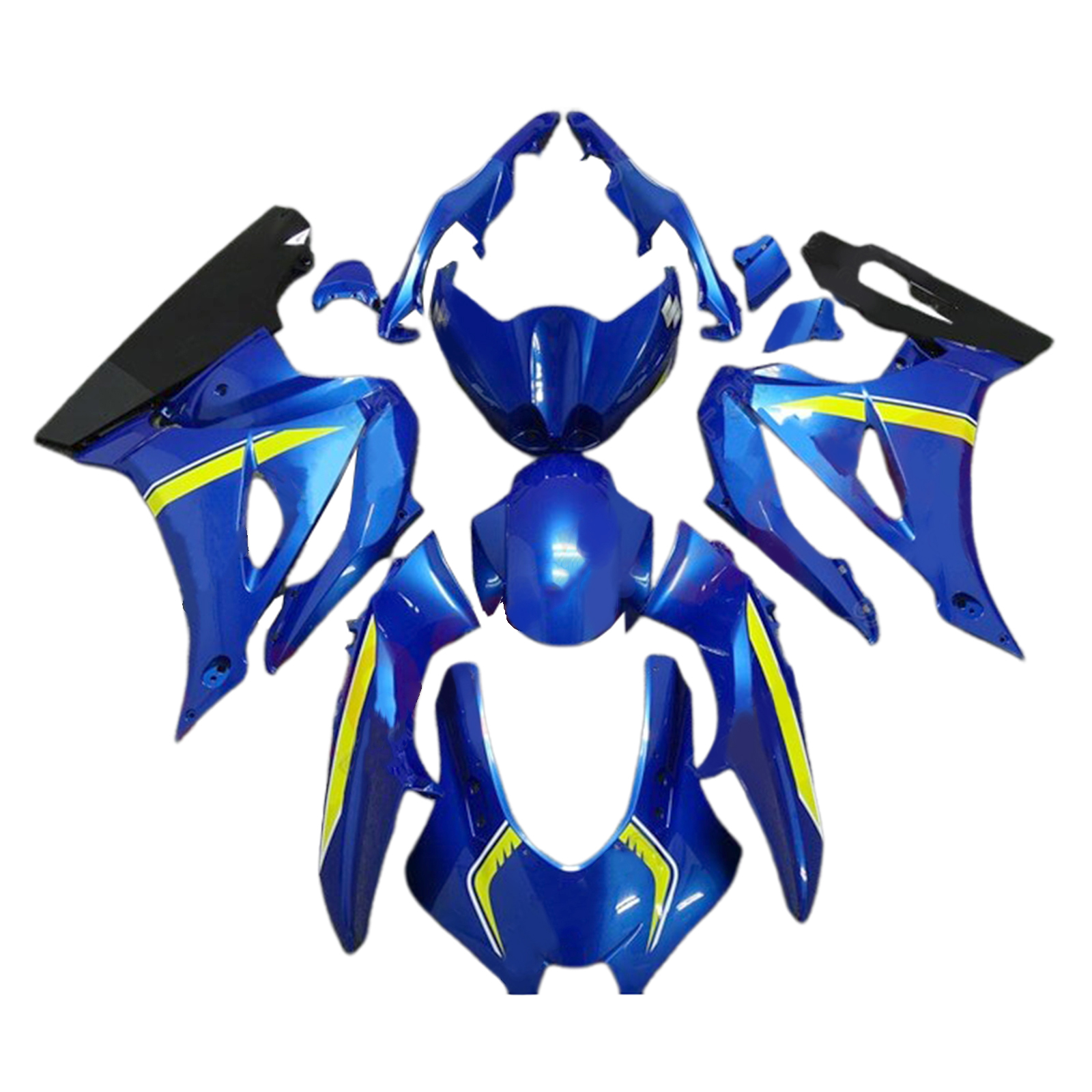 2017-2024 Suzuki GSXR1000 K17 Injection Fairing Kit Bodywork Plastic ABS Amotopart Fairing #145