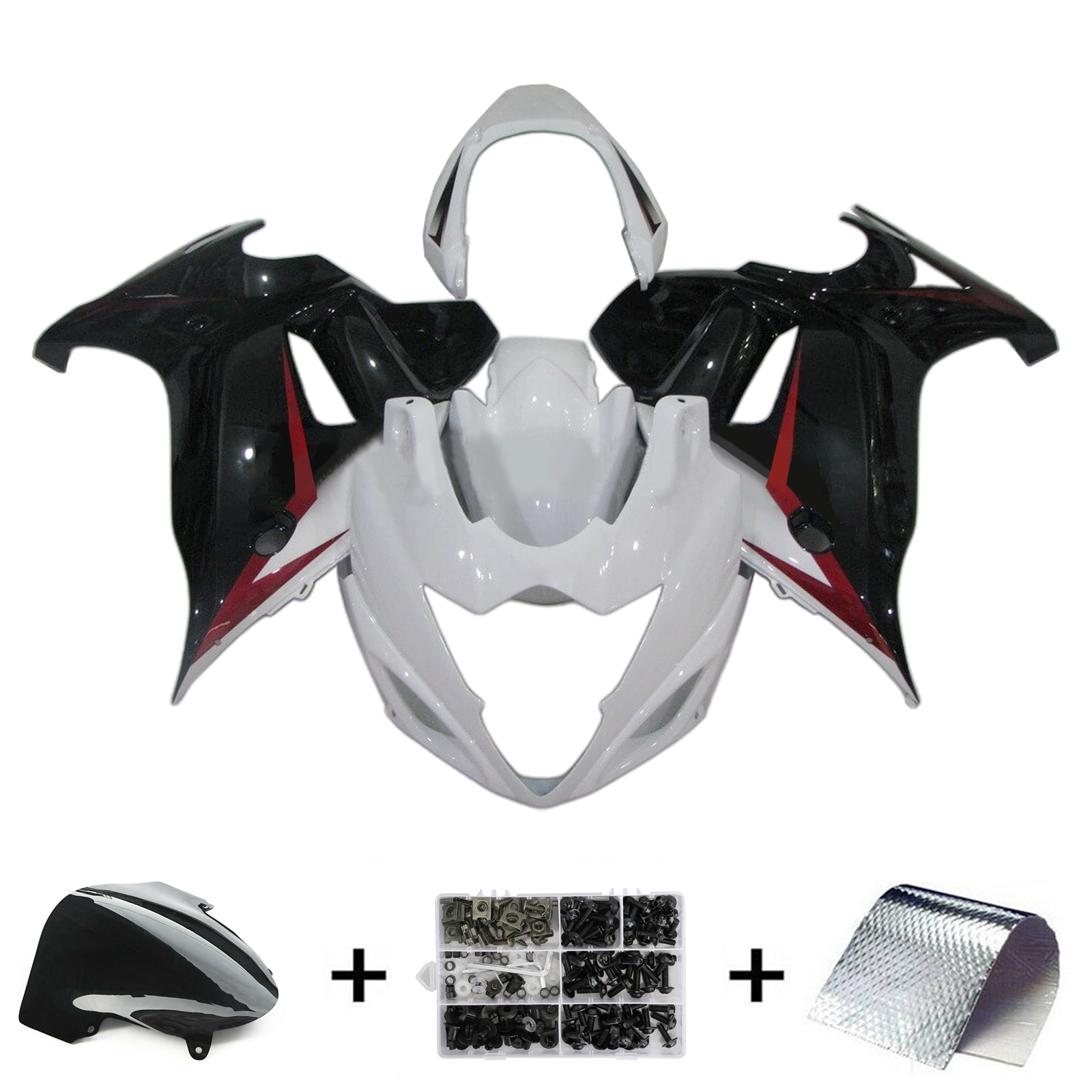 2008-2013 Suzuki Katana GSX650F Injection Fairing Kit Bodywork Plastic ABS Amotopart Fairing #109