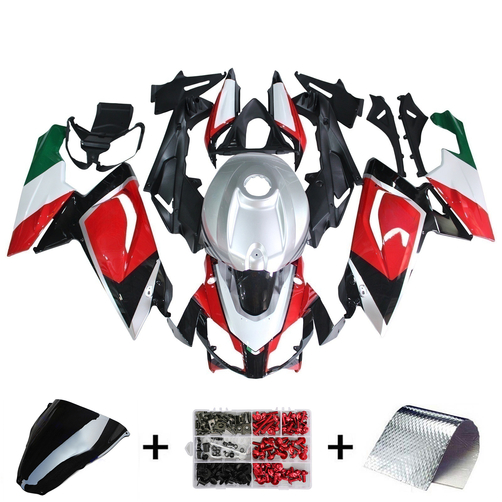2006-2011 Aprilia RS125 Injection Fairing Kit Bodywork Plastic ABS Amotopart Fairing #130