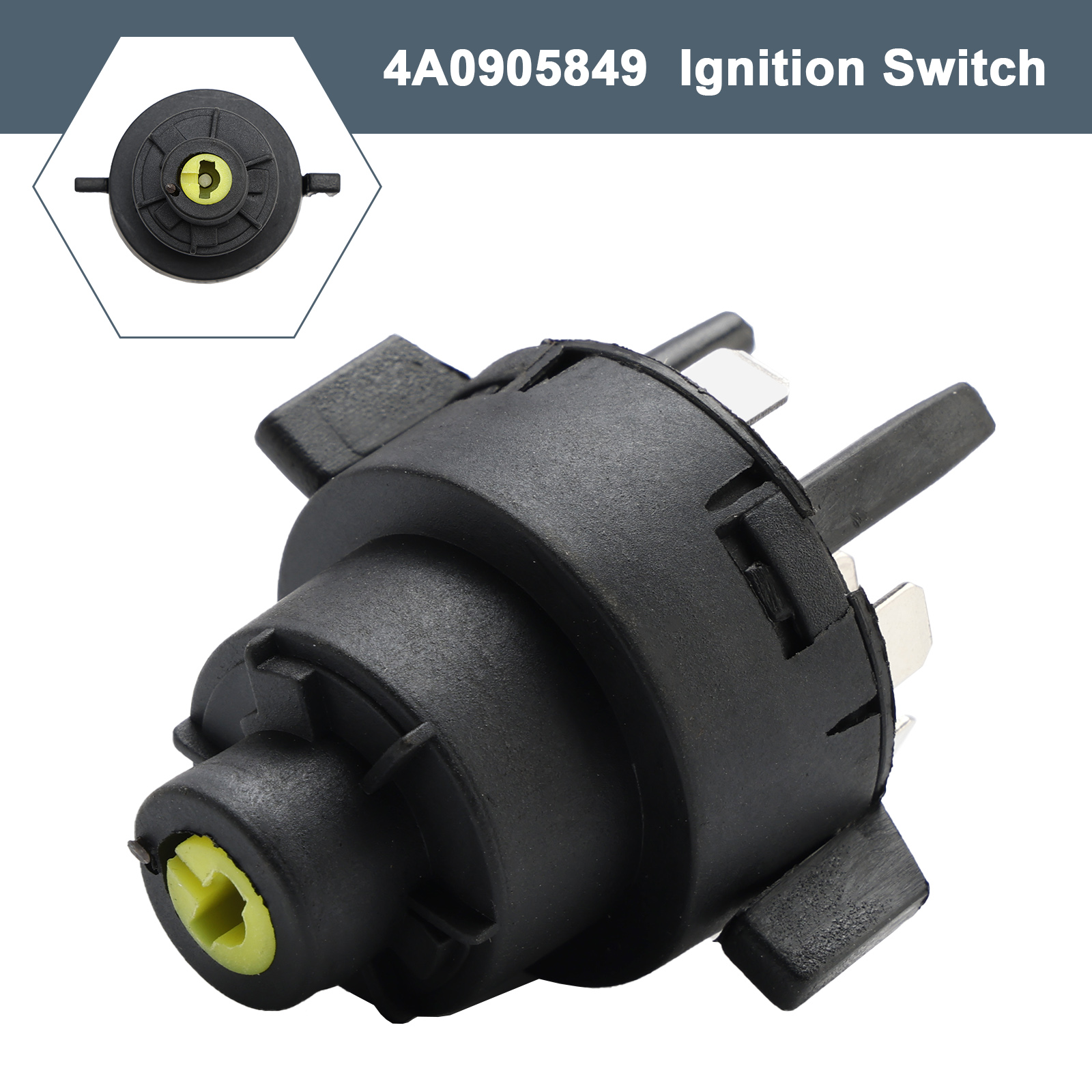 Audi 80 100 A3 A4 A6 A8 Ignition Start Switch 4A0905849 Generic