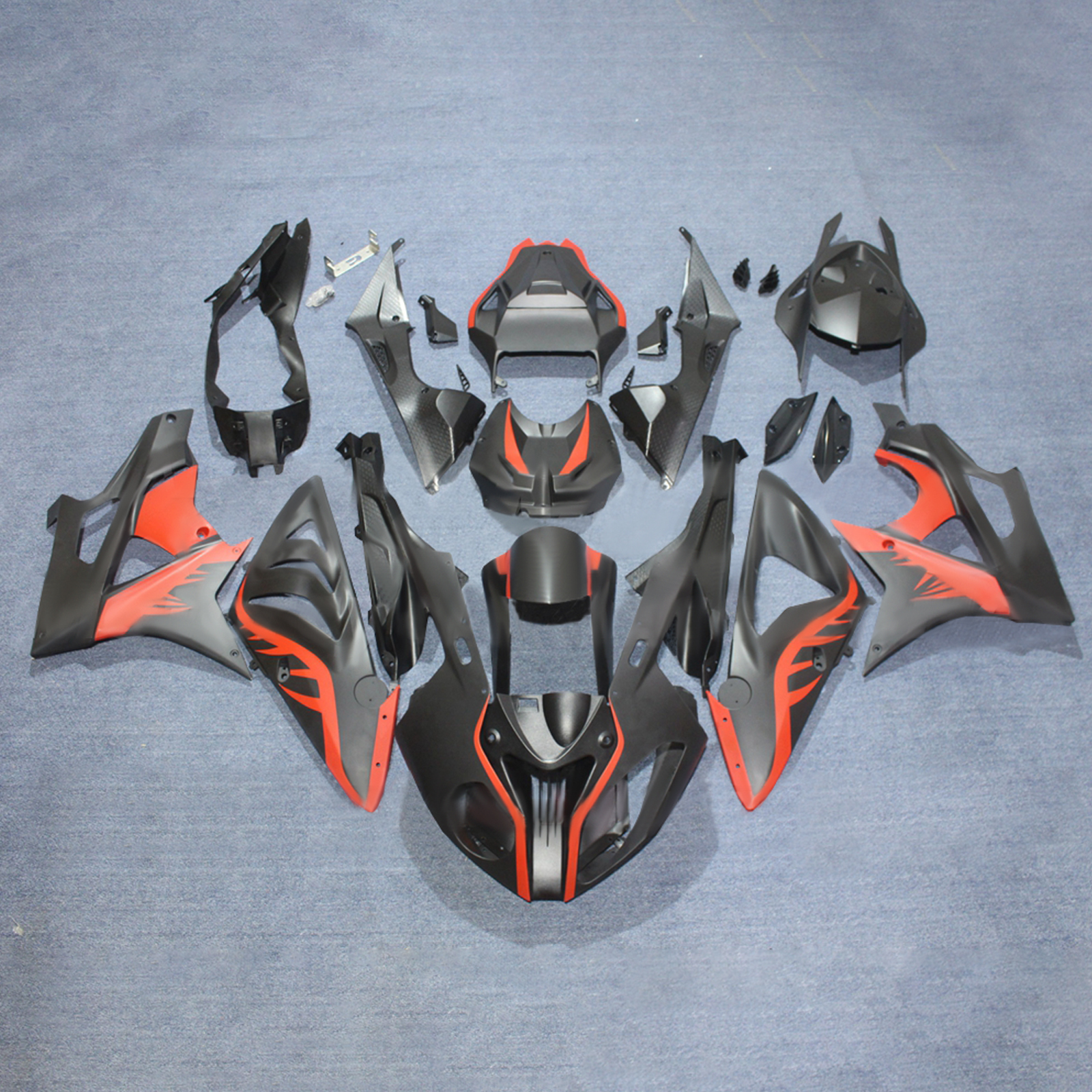 2009-2014 BMW S1000RR Injection Fairing Kit Bodywork Plastic ABS Amotopart Fairing #133