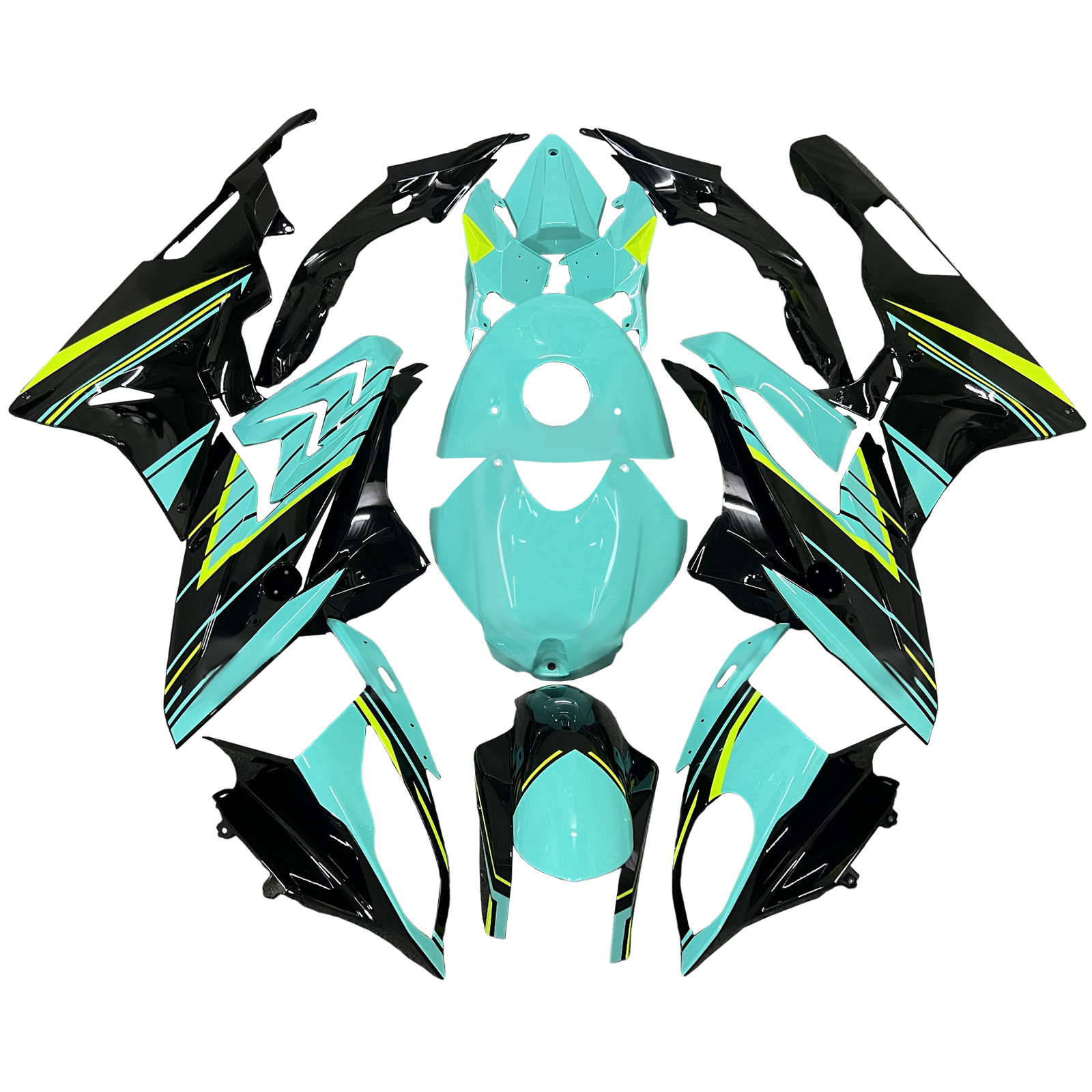 2009-2014 BMW S1000RR Injection Fairing Kit Bodywork Plastic ABS Amotopart Fairing #152