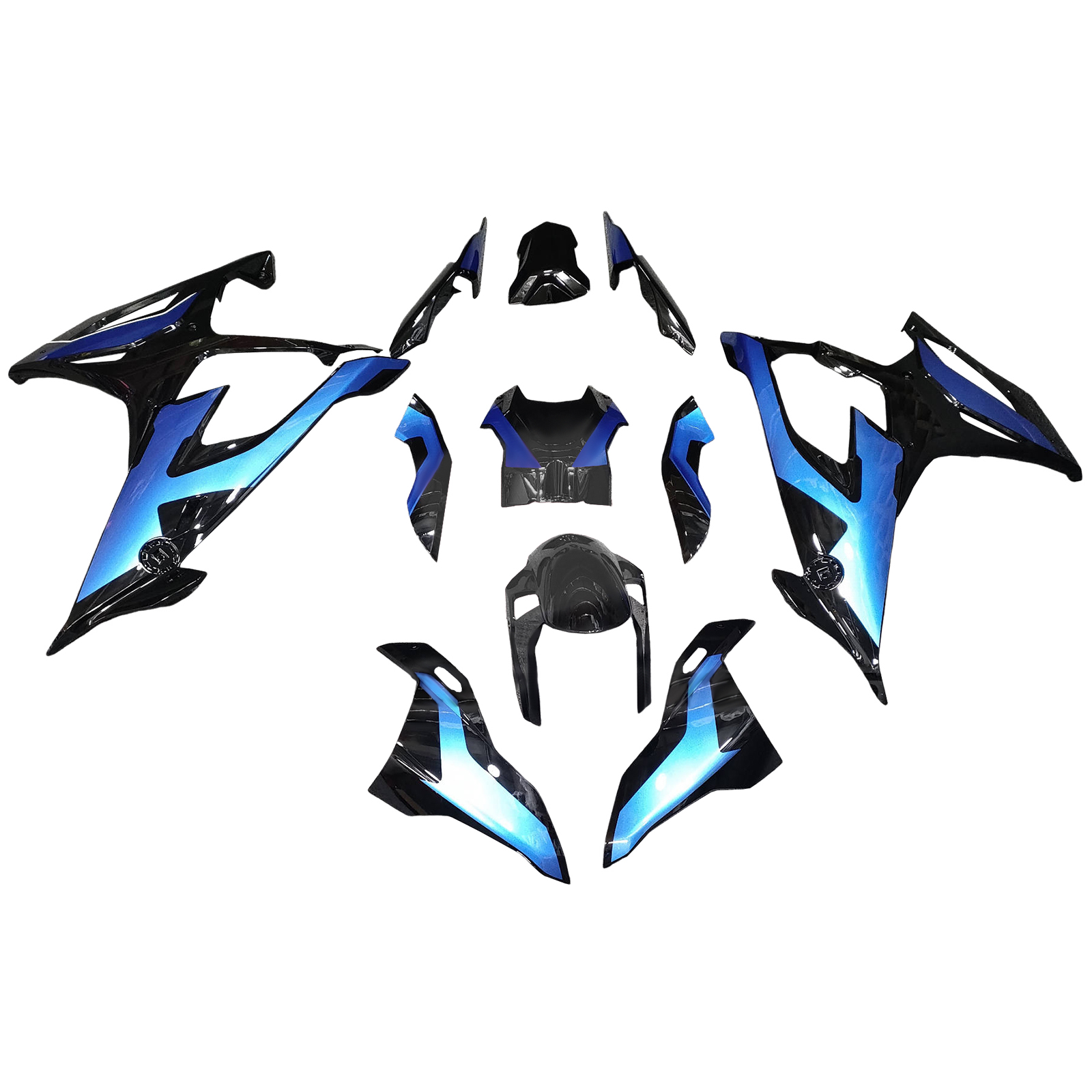 2019-2022 BMW M1000RR S1000RR Injection Fairing Kit Bodywork Plastic ABS Amotopart Fairing #210