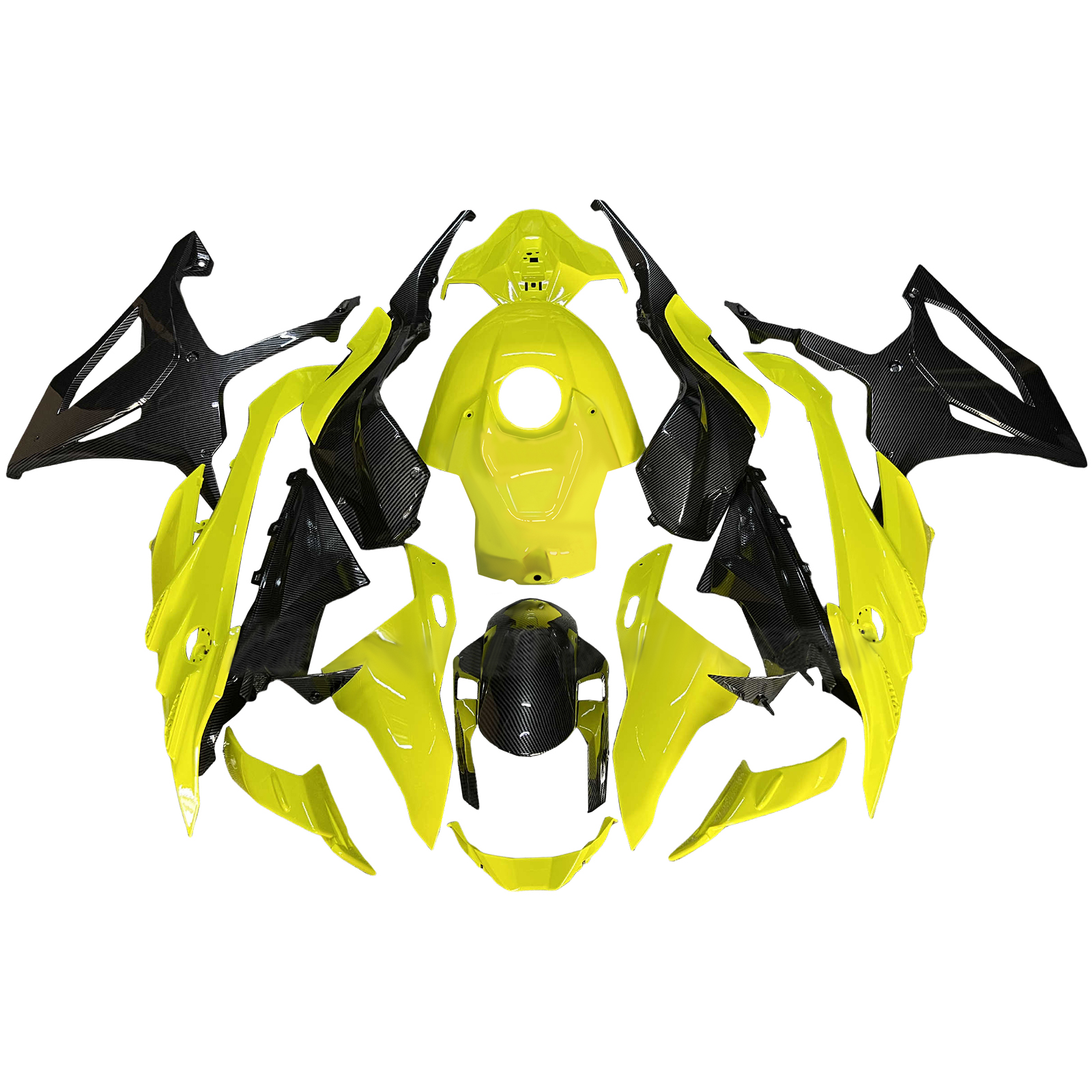 2023-2024 BMW S1000RR Injection Fairing Kit Bodywork Plastic ABS Amotopart Fairing #124