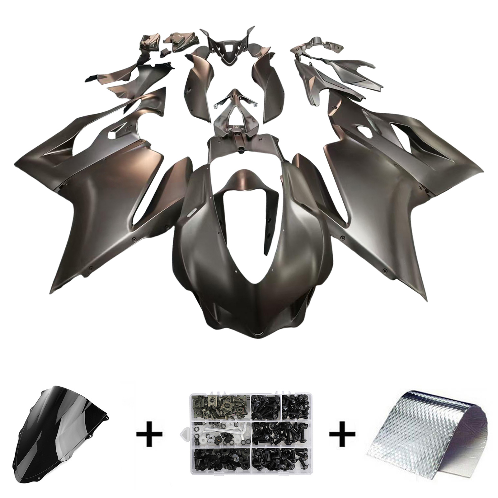 2015-2020 Ducati 1299 959 Injection Fairing Kit Bodywork Plastic ABS Amotopart Fairing #129