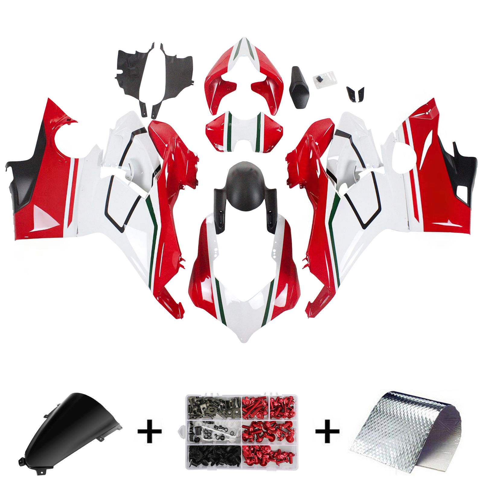 Injection Fairing Kit Bodywork For Ducati Panigale V4 V4S 2018-2019