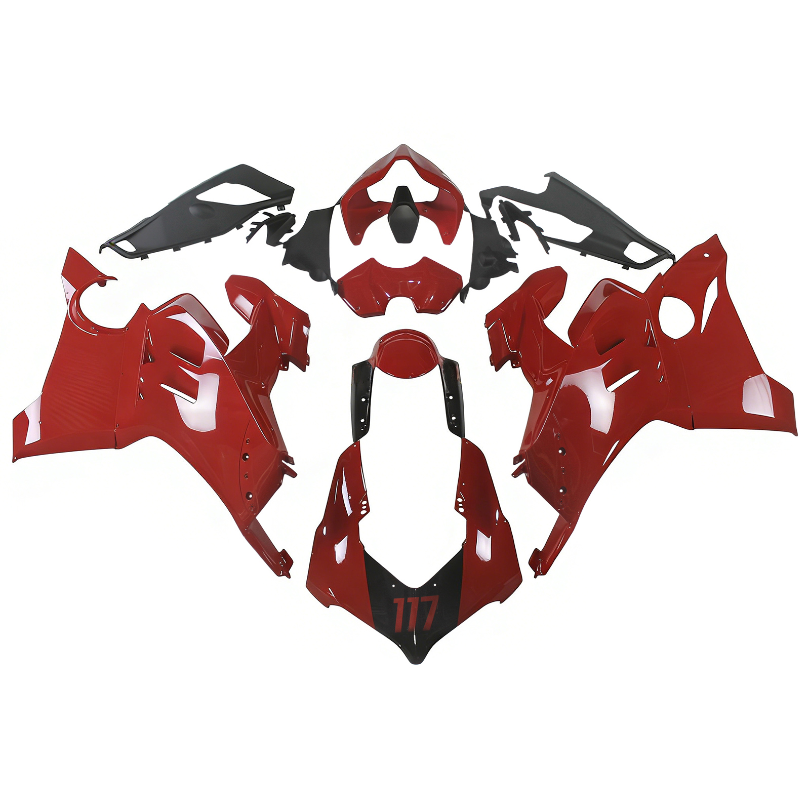 Injection Fairing Kit Bodywork For Ducati Panigale V4 V4S 2020-2021