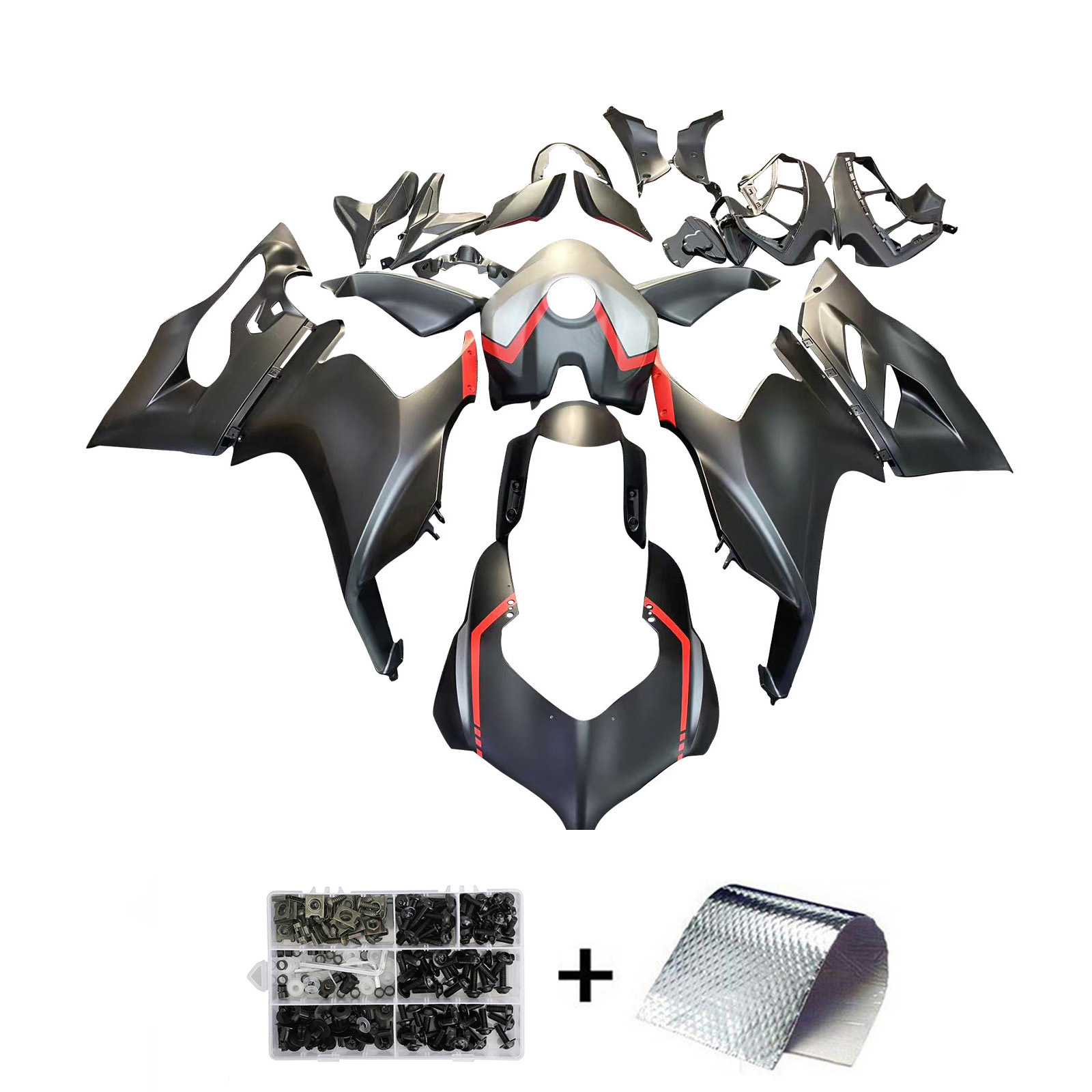 2020-2024 Ducati Panigale V2 Injection Fairing Kit Bodywork Plastic ABS Amotopart Fairing #114