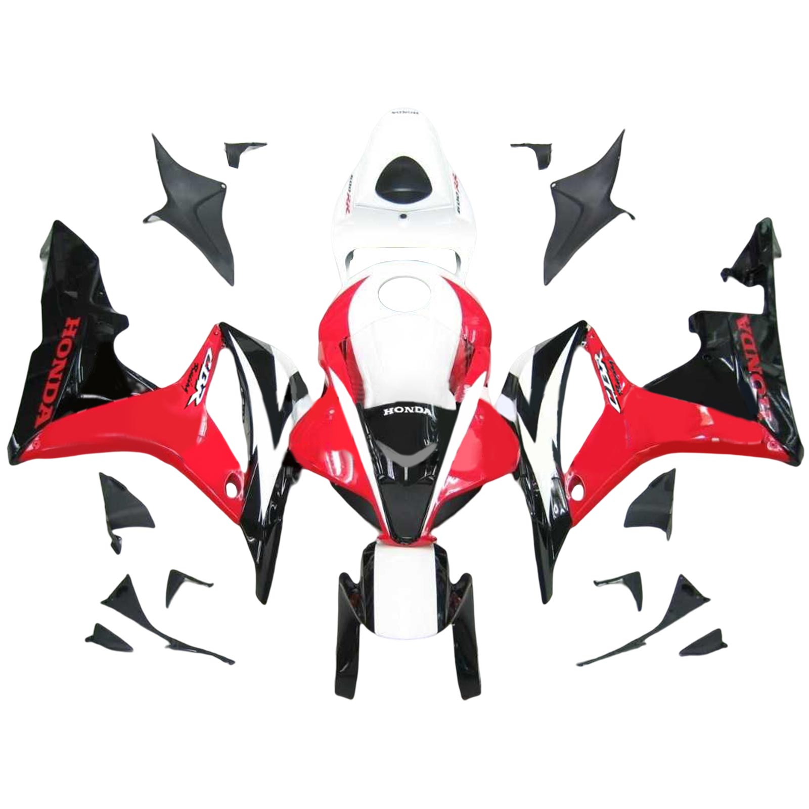 2007-2008 Honda CBR600RR F5 Injection Fairing Kit Bodywork Plastic ABS Amotopart Fairing #115