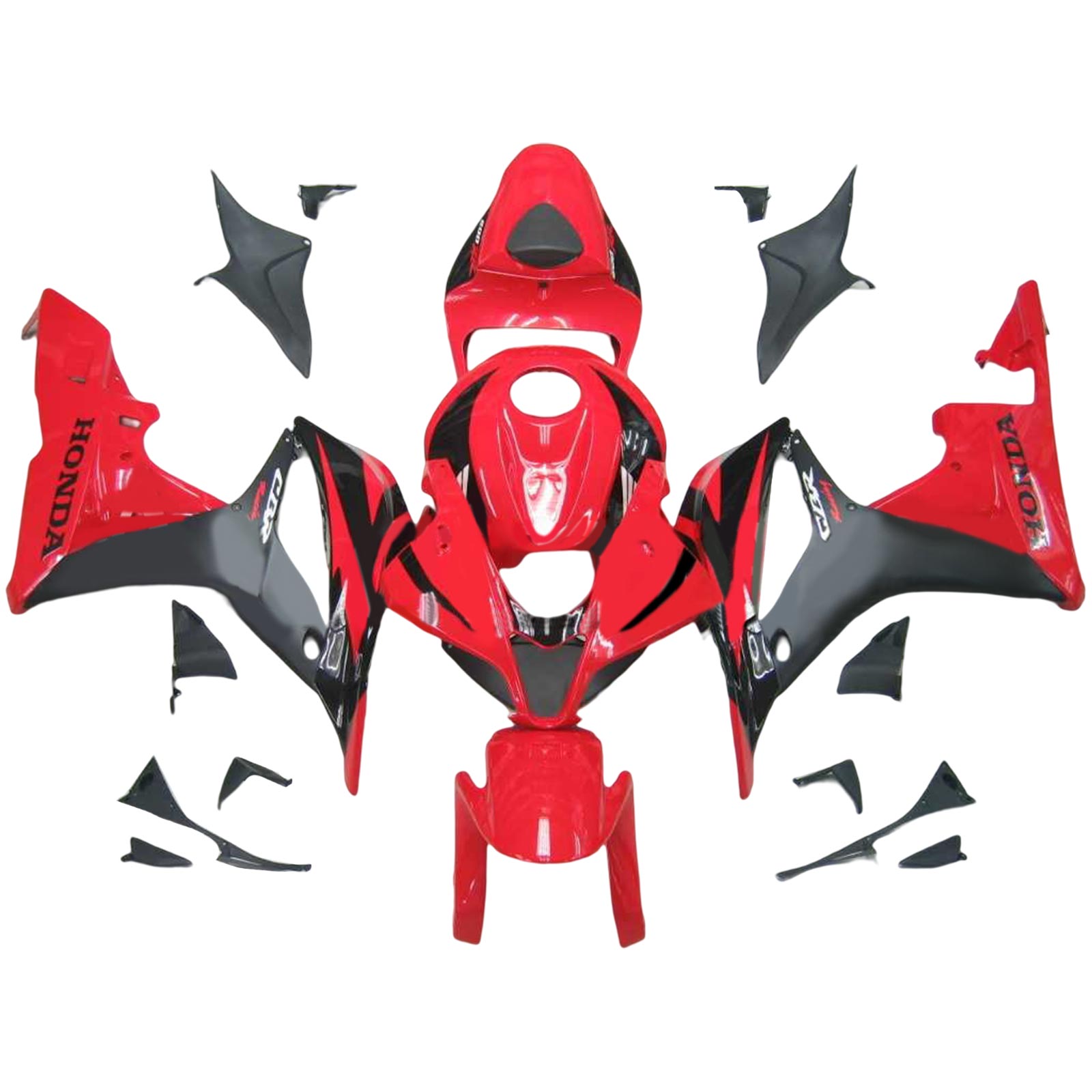 2007-2008 Honda CBR600RR F5 Injection Fairing Kit Bodywork Plastic ABS Amotopart Fairing #125