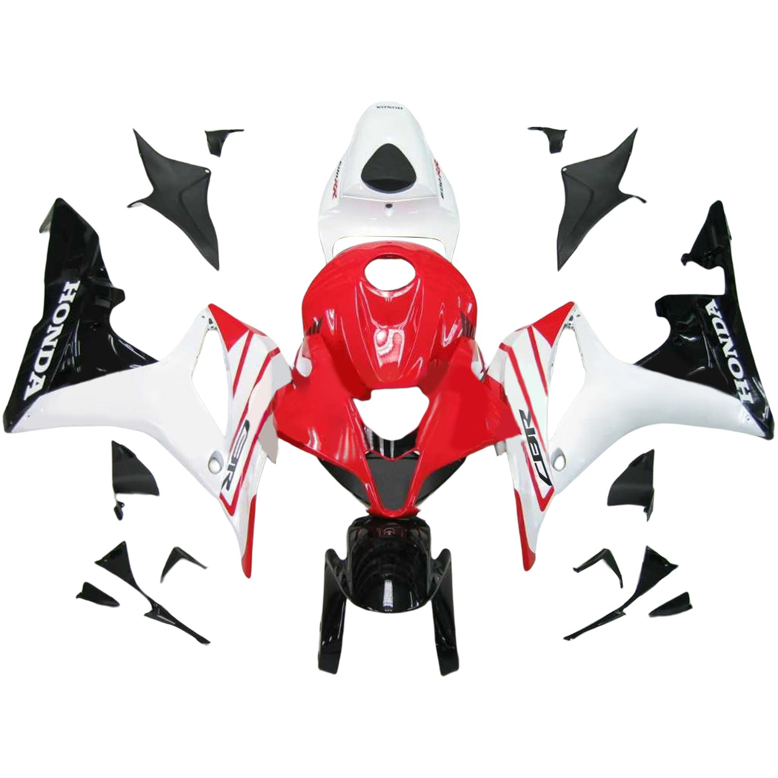 2007-2008 Honda CBR600RR F5 Injection Fairing Kit Bodywork Plastic ABS Amotopart Fairing #138