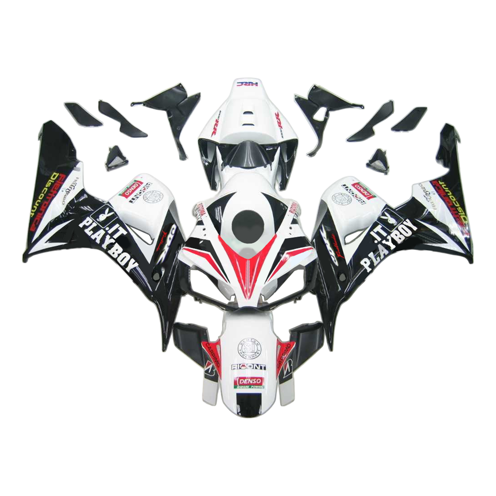 2006-2007 Honda CBR1000RR Injection Fairing Kit Bodywork Plastic ABS Amotopart Fairing #120