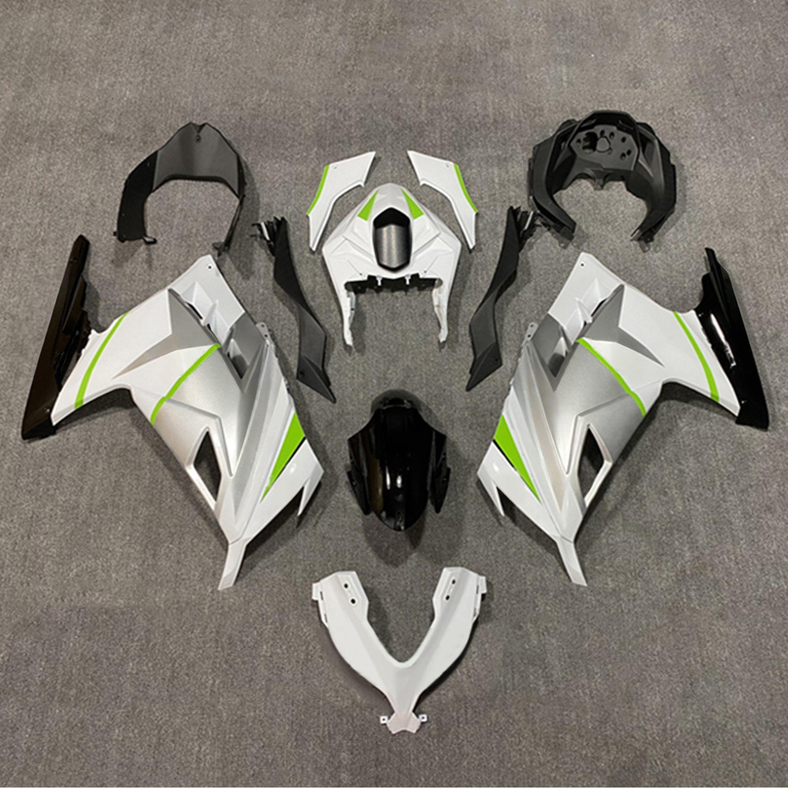 Injection Fairing Kit Bodywork fit For Kawasaki EX300 Ninja300R 2013-2024