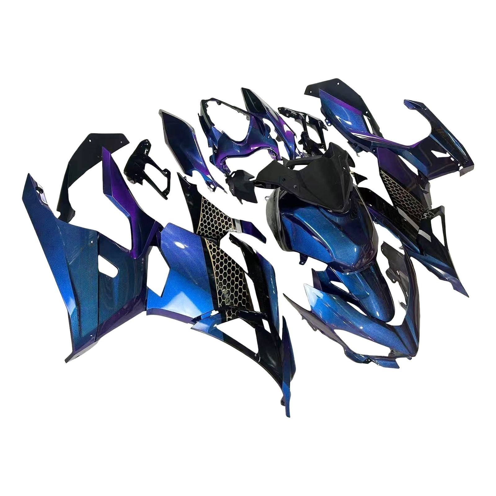 Injection Fairing Kit Bodywork For Kawasaki EX400 Ninja400 2018-2024