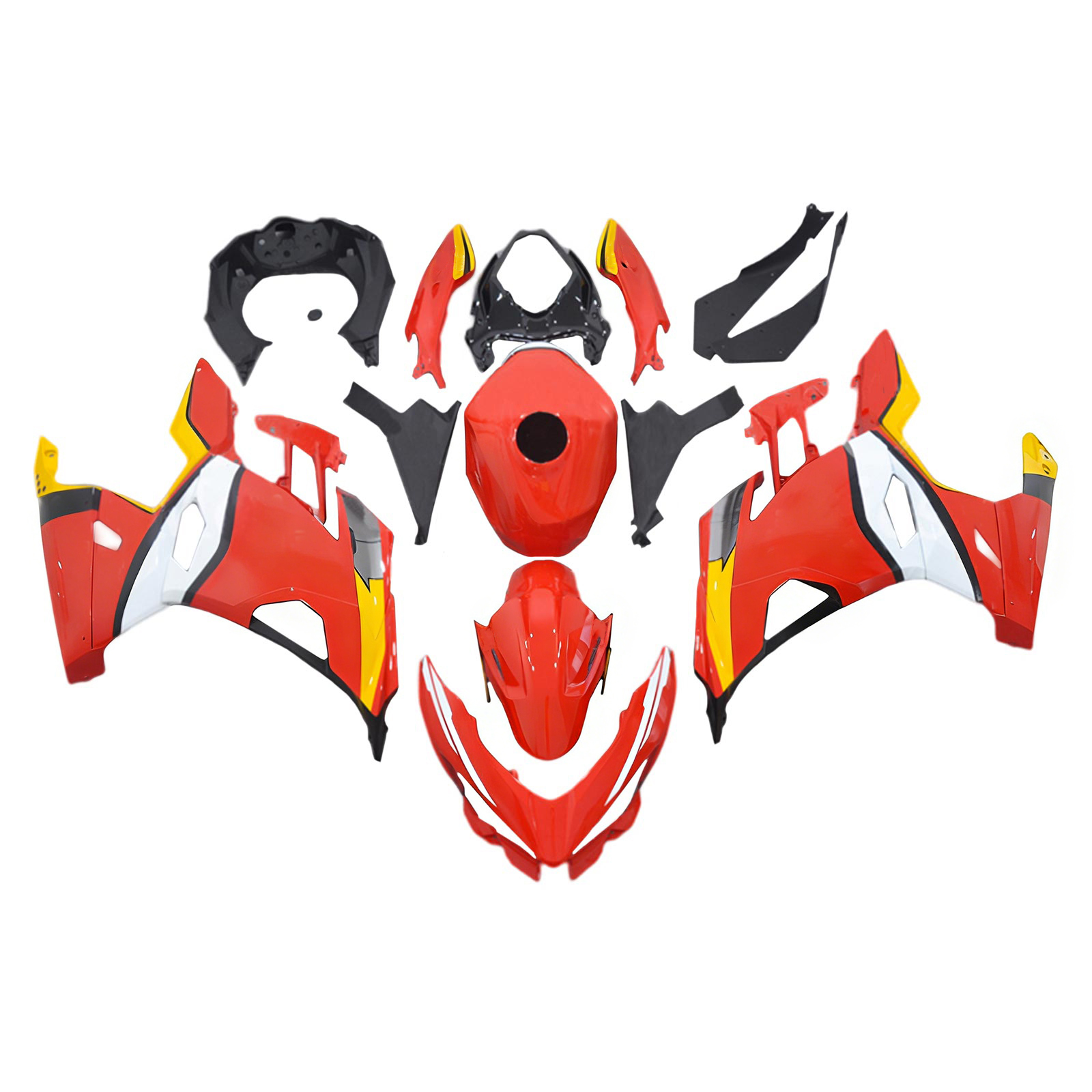 Injection Fairing Kit Bodywork For Kawasaki EX400 Ninja400 2018-2024
