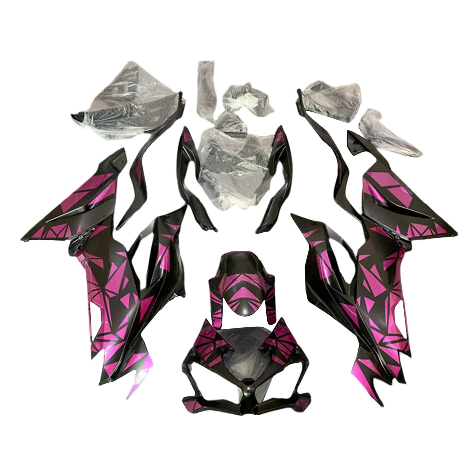 2019-2023 Kawasaki ZX6R Injection Fairing Kit Bodywork Plastic ABS Amotopart Fairing #115