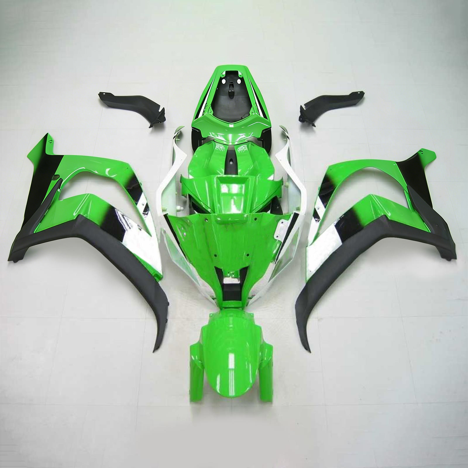 Injection Fairing Kit Bodywork Plastic ABS fit For Kawasaki ZX10R 2016-2020