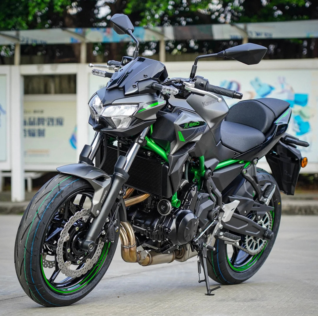 2020-2023 Kawasaki Z650 Injection Fairing Kit Bodywork Plastic ABS Amotopart Fairing #106 2020-2023 Kawasaki Z650 Injection Fairing Kit Bodywork Plastic ABS Amotopart Fairing #106