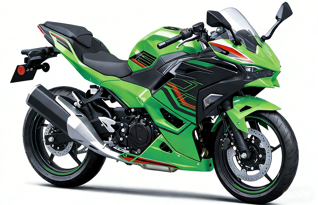 2024-2025 Kawasaki Ninja 500 Injection Fairing Kit Bodywork Plastic ABS Amotopart Fairing #101