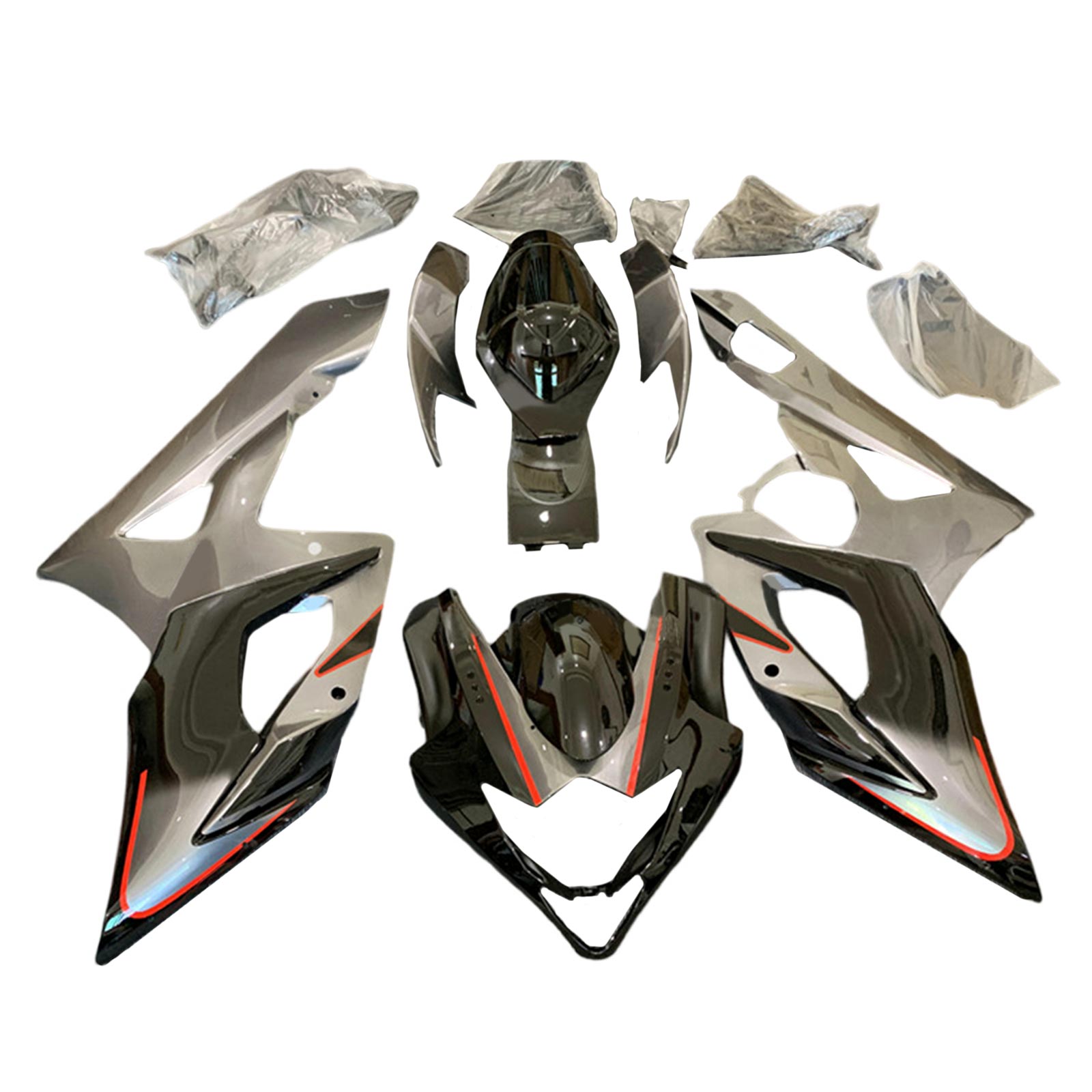 2005-2006 Suzuki GSXR1000 K5 Injection Fairing Kit Bodywork Plastic ABS Amotopart Fairing #031 2005-2006 Suzuki GSXR1000 K5 Injection Fairing Kit Bodywork Plastic ABS Amotopart Fairing #031