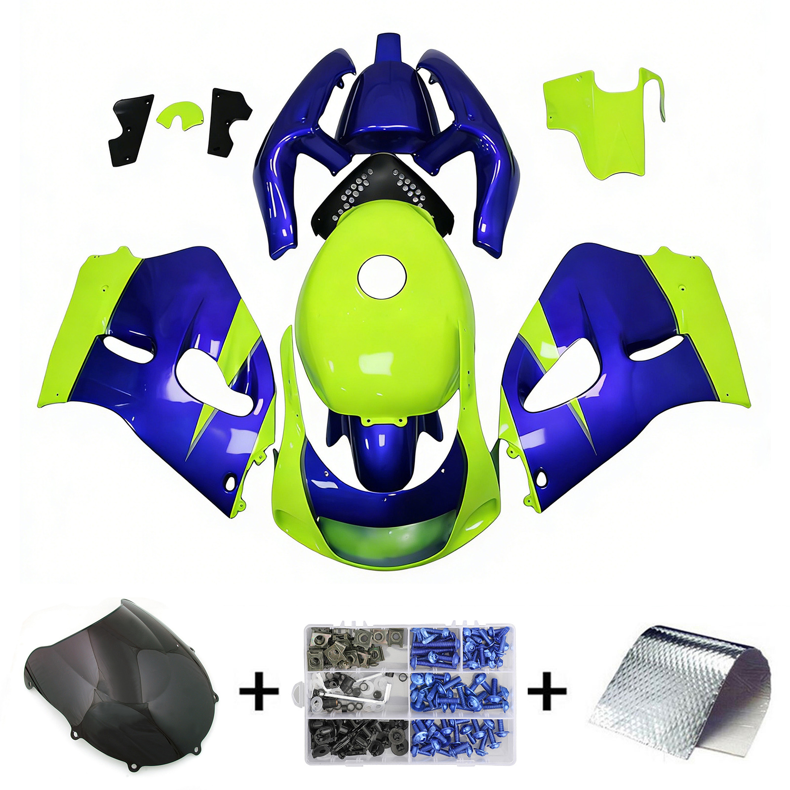 1996-2000 Suzuki GSXR600 / 1996-1999 GSXR750 Injection Fairing Kit Bodywork Amotopart Fairing #128