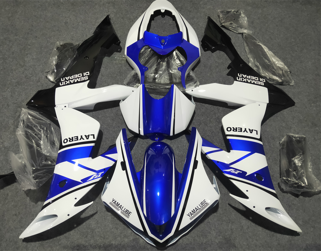2002-2003 Yamaha YZF-R1 Injection Fairing Kit Bodywork Plastic ABS Amotopart Fairing #023