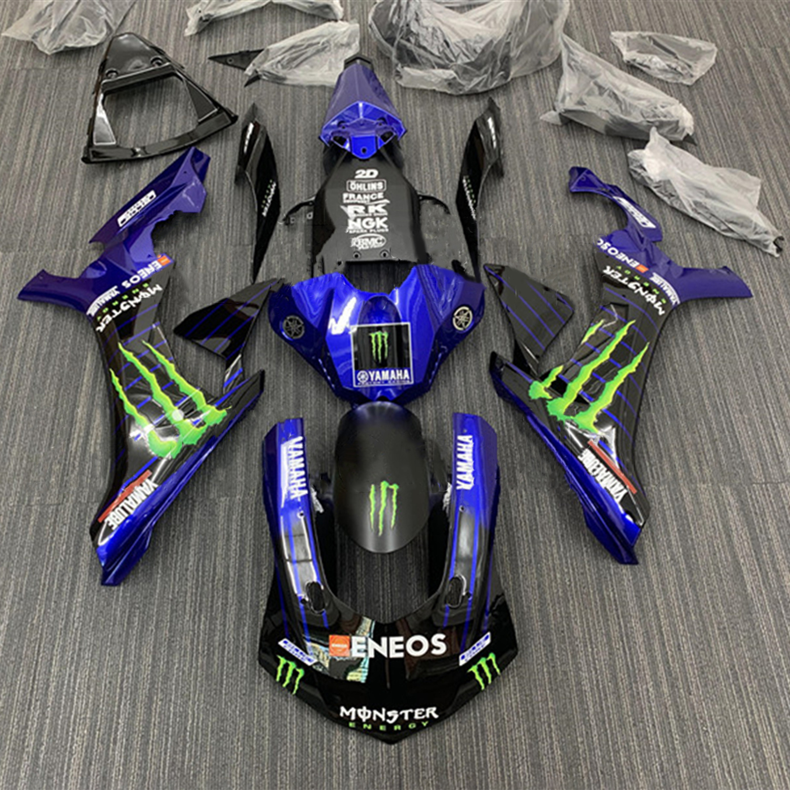 2015-2019 Yamaha YZF 1000 R1 Injection Fairing Kit Bodywork Plastic ABS Amotopart Fairing #151