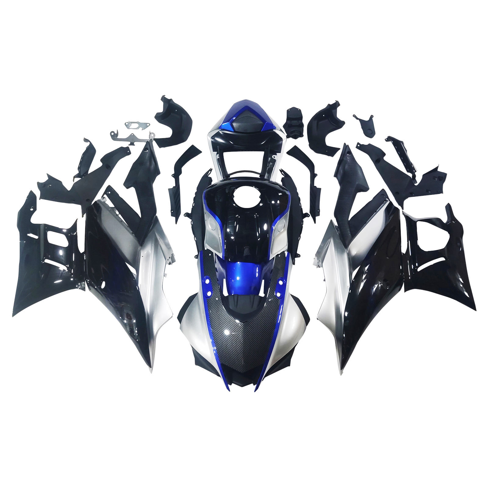 Injection Fairing Kit Bodywork Plastic ABS fit For Yamaha YZF-R3 R25 2019-2021