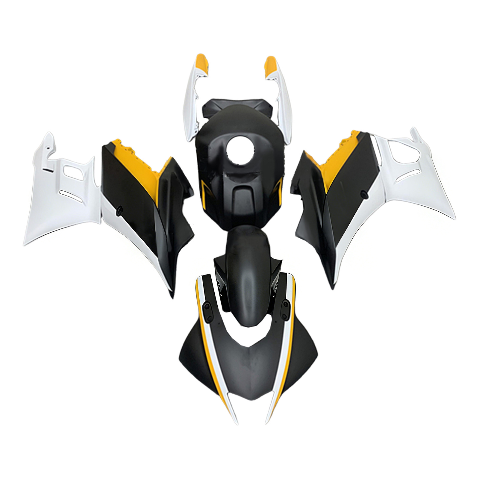 Injection Fairing Kit Bodywork Plastic ABS fit For Yamaha YZF-R3 R25 2019-2021