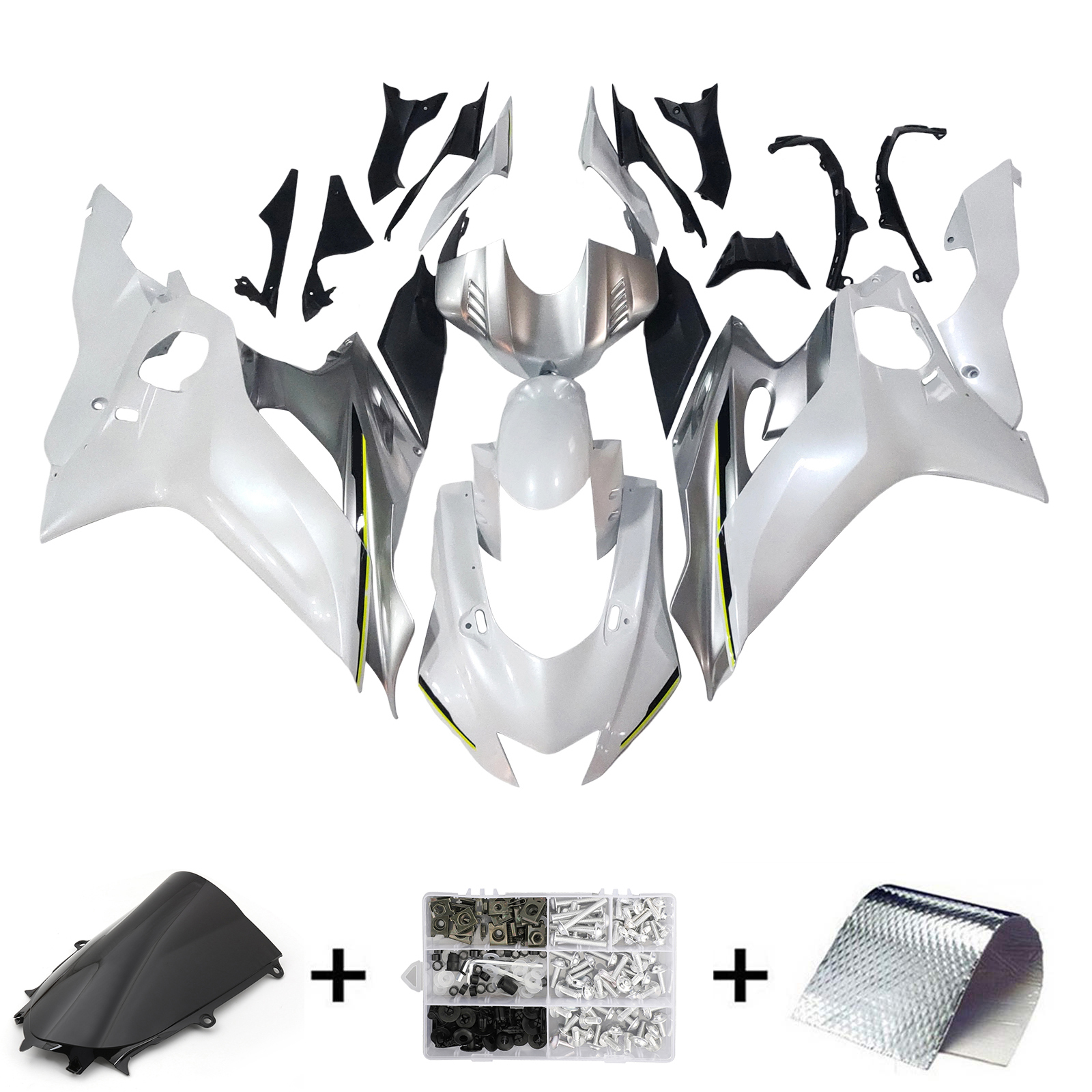 2017-2023 Yamaha YZF-R6 Injection Fairing Kit Bodywork Plastic ABS Amotopart Fairing #110