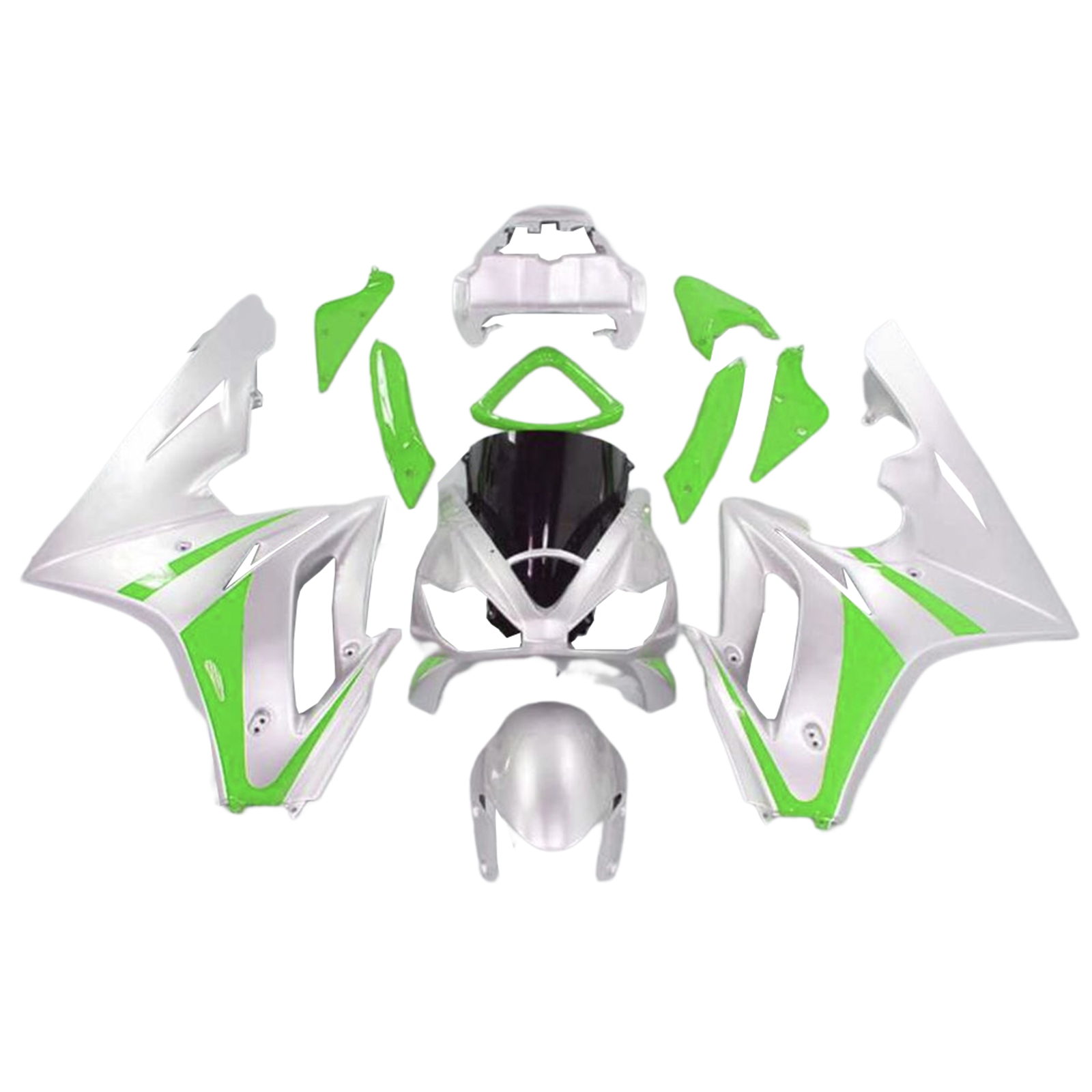 2006-2008 Triumph Daytona 675 Injection Fairing Kit Bodywork Plastic ABS Amotopart Fairing #126