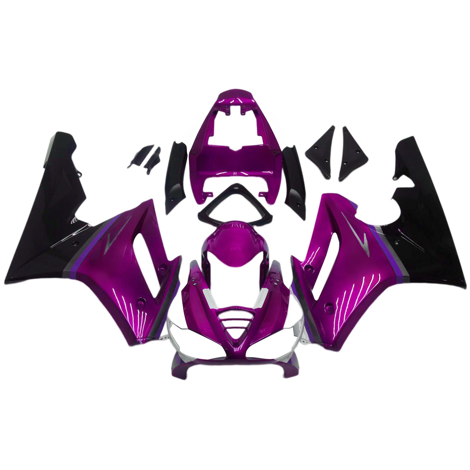 Injection Fairing Kit Bodywork Plastic ABS fit For Triumph Daytona 675 2009-2012