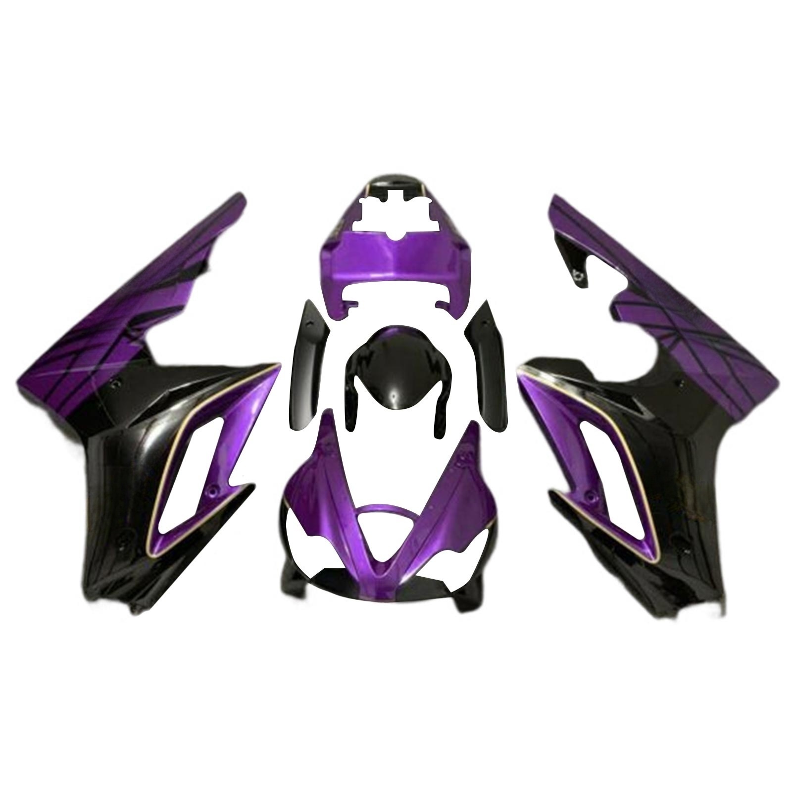 Injection Fairing Kit Bodywork Plastic ABS fit For Triumph Daytona 675 2009-2012