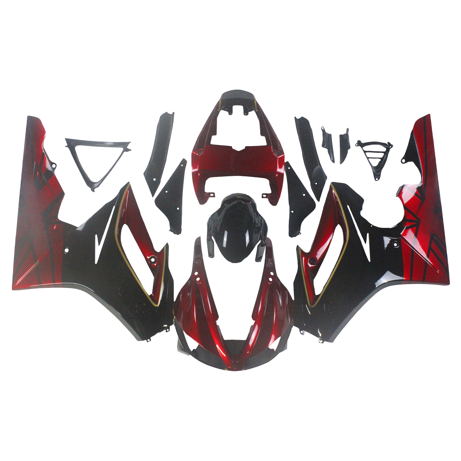 Injection Fairing Kit Bodywork Plastic ABS fit For Triumph Daytona 675 2009-2012