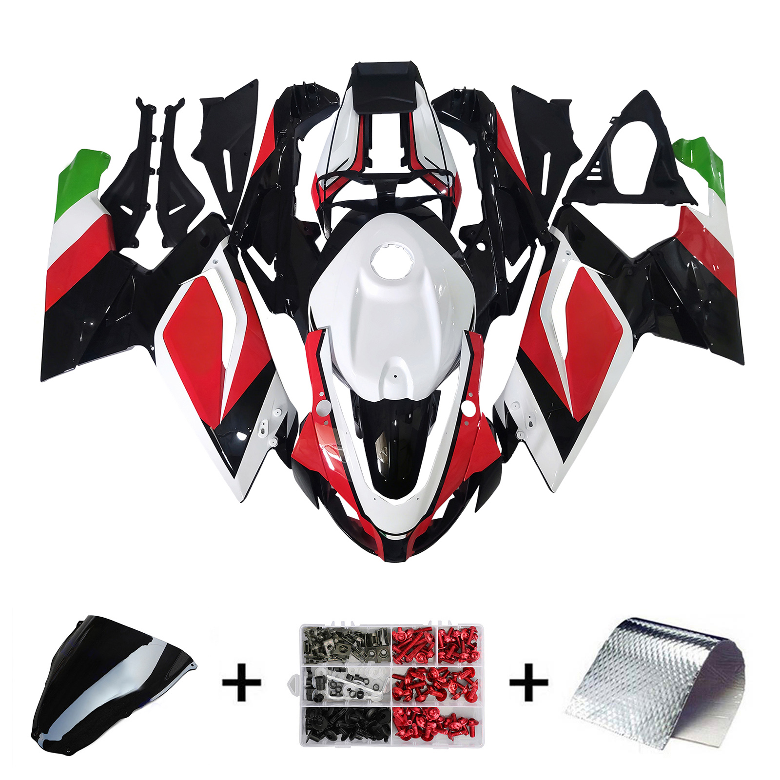 2006-2011 Aprilia RS125 Injection Fairing Kit Bodywork Plastic ABS Amotopart Fairing #149
