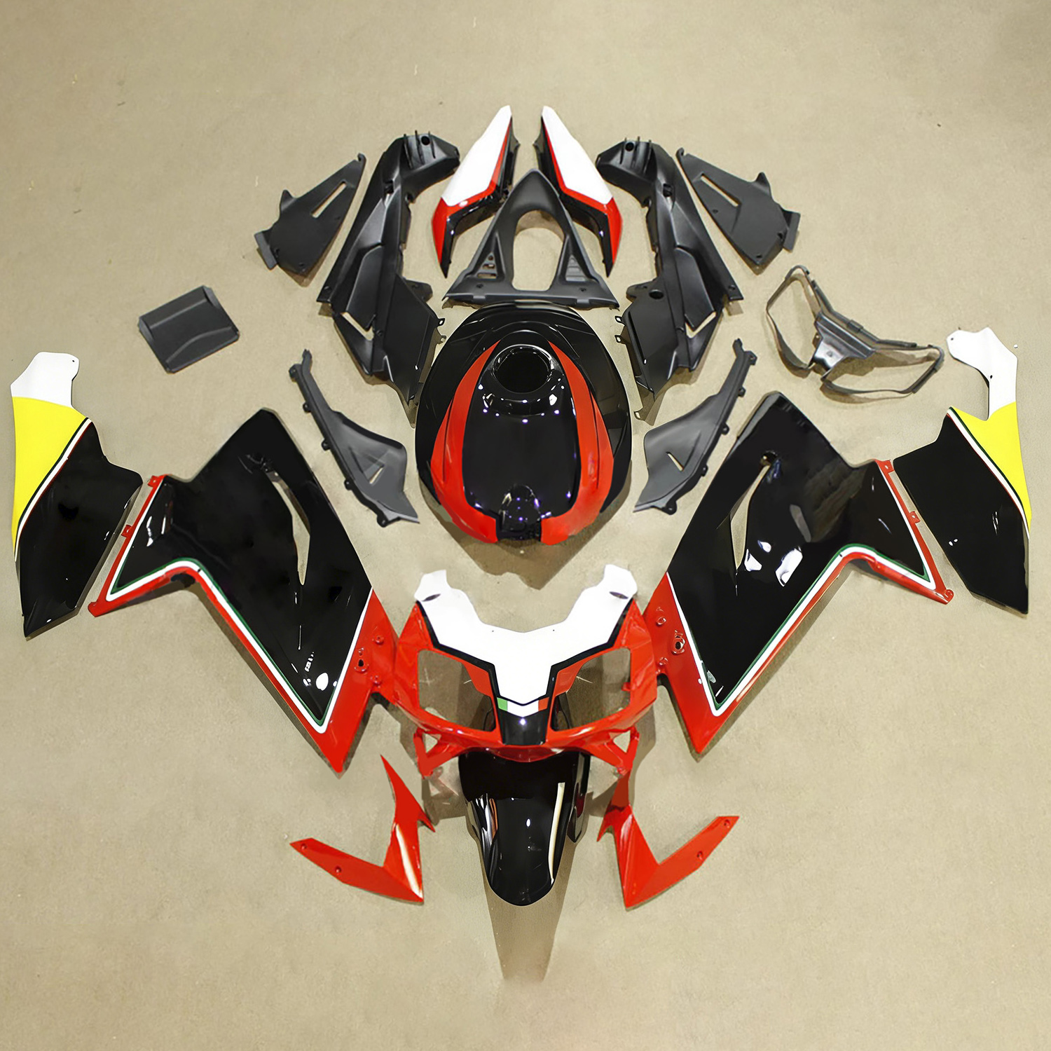 Injection Fairing Kit Bodywork Plastic ABS fit For Aprilia RS125 2006-2011